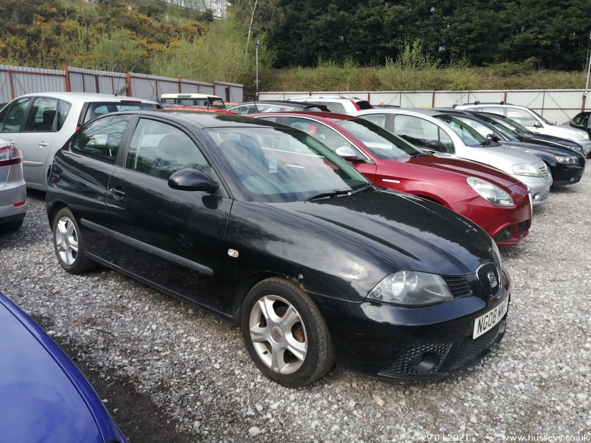 08/08 SEAT IBIZA STYLANCE - 1390cc 3dr Hatchback (Black, 89k)