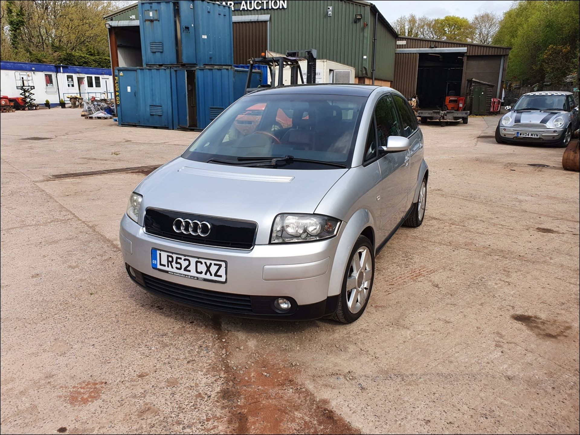 02/52 AUDI A2 FSI SE - 1598cc 5dr Hatchback (Silver, 71k) - Image 5 of 12