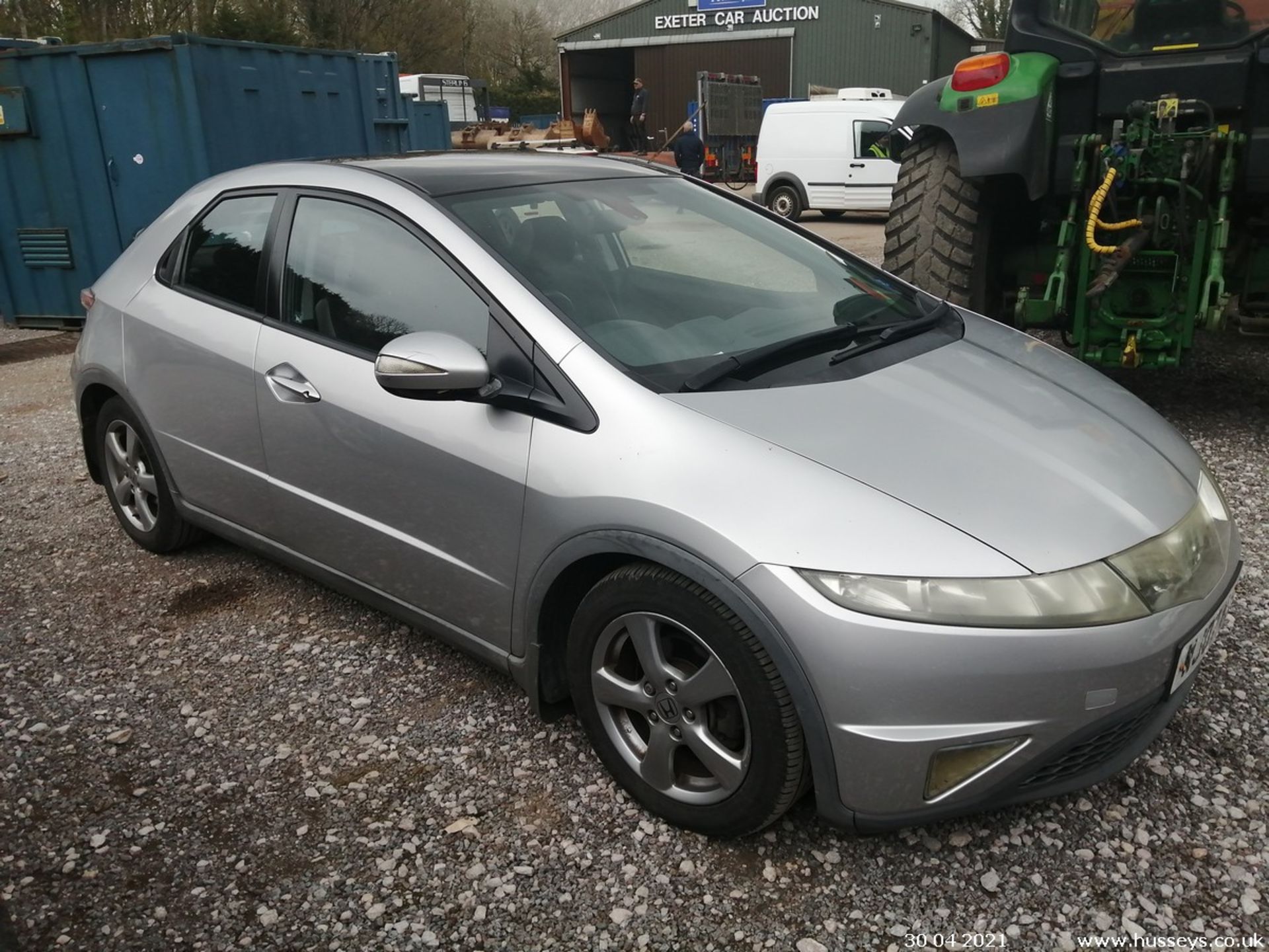 07/07 HONDA CIVIC ES I-VTEC - 1799cc 5dr Hatchback (Silver) - Image 5 of 13