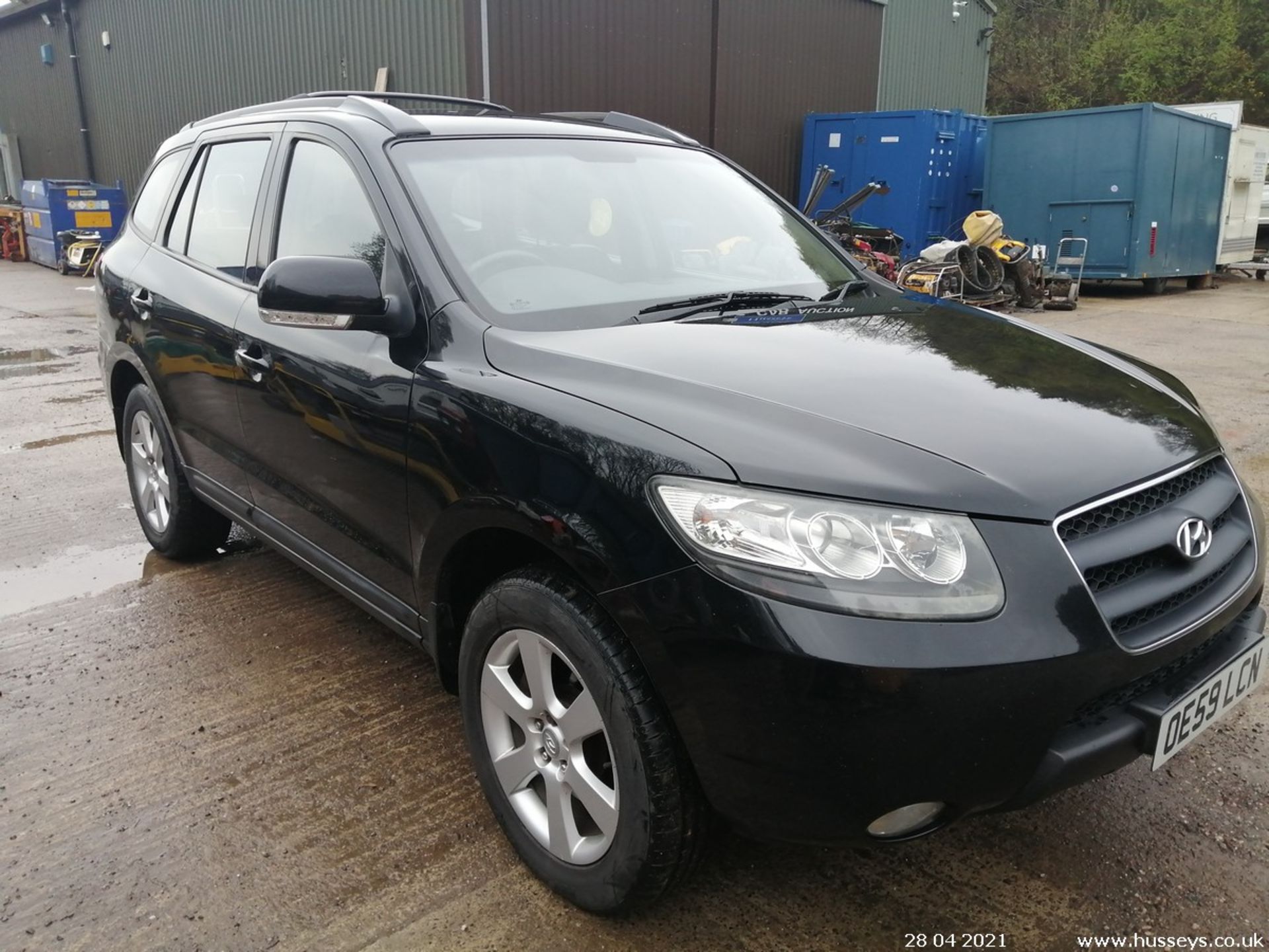 09/59 HYUNDAI SANTA FE CDX CRTD 4WD - 2188cc 5dr Estate (Black, 89k)