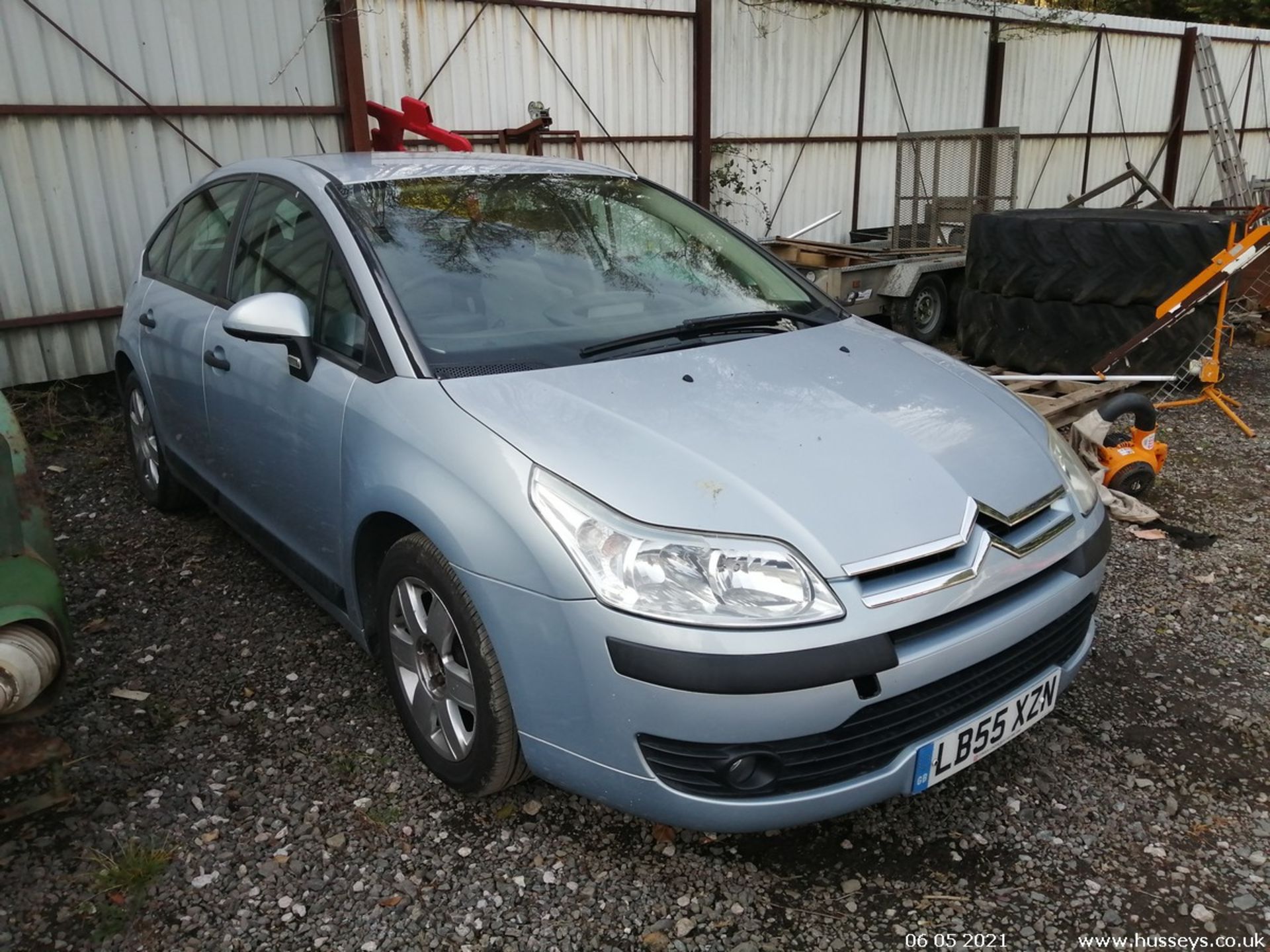 06/55 CITROEN C4 SX - 1587cc 5dr Hatchback (Grey) - Image 7 of 13