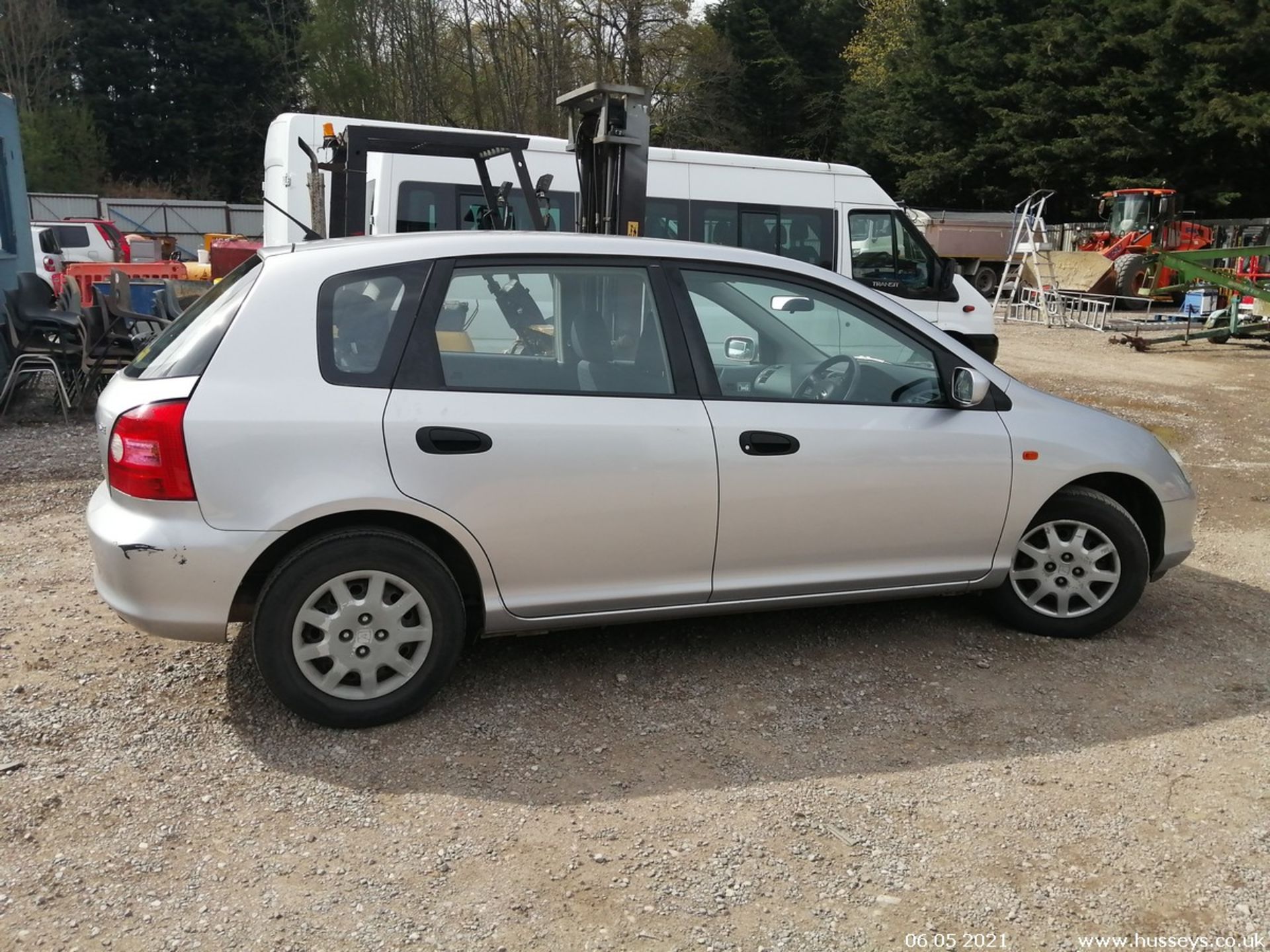 2001 HONDA CIVIC SE - 1396cc 5dr Hatchback (Silver) - Image 4 of 11