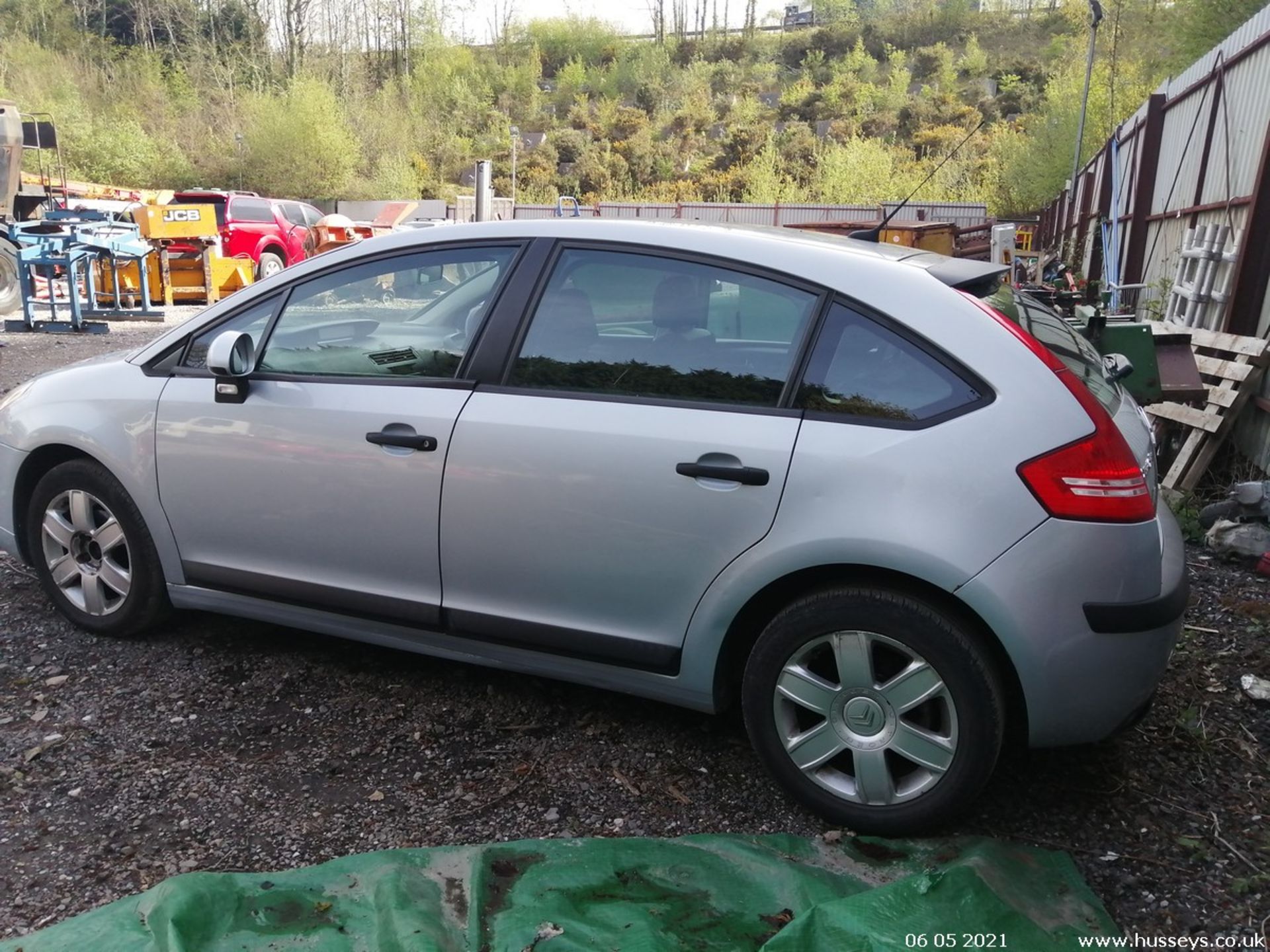 06/55 CITROEN C4 SX - 1587cc 5dr Hatchback (Grey) - Image 5 of 13