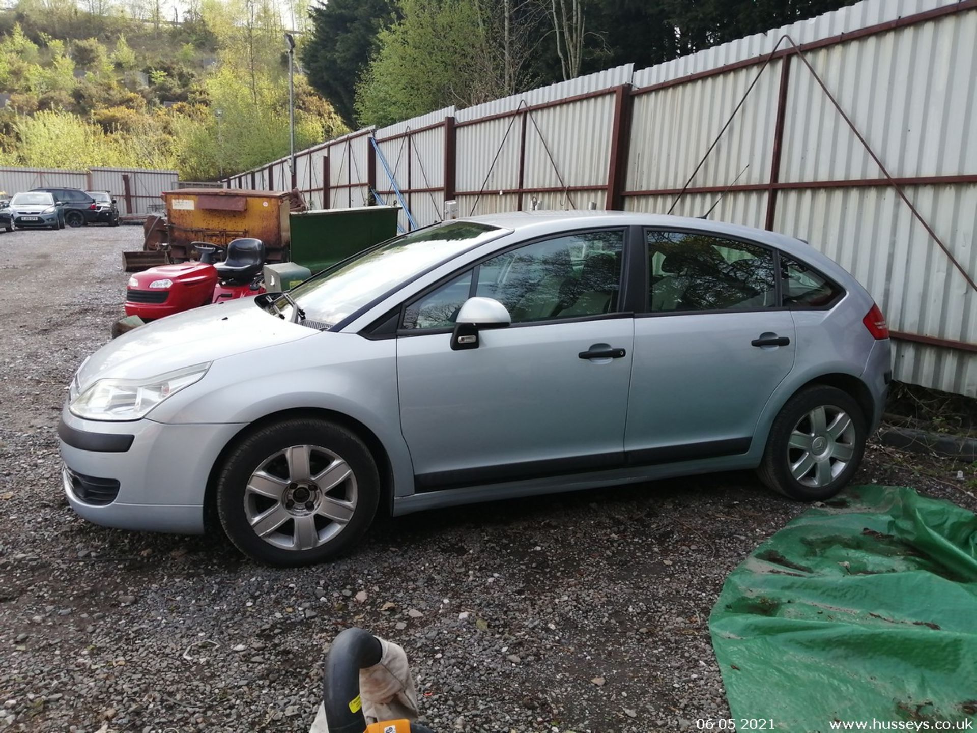 06/55 CITROEN C4 SX - 1587cc 5dr Hatchback (Grey) - Image 4 of 13