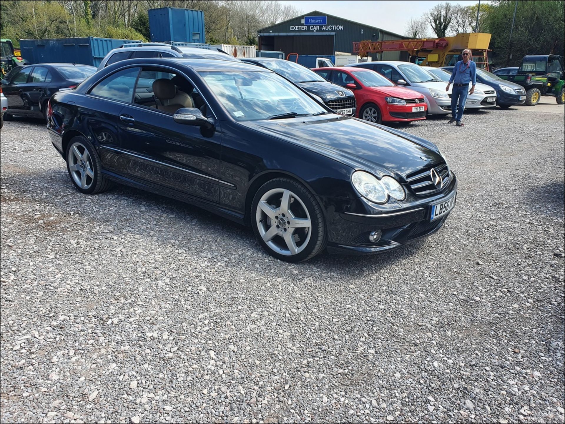 06/56 MERCEDES CLK350 SPORT AUTO - 3498cc 2dr Coupe (Black, 75k) - Image 2 of 13