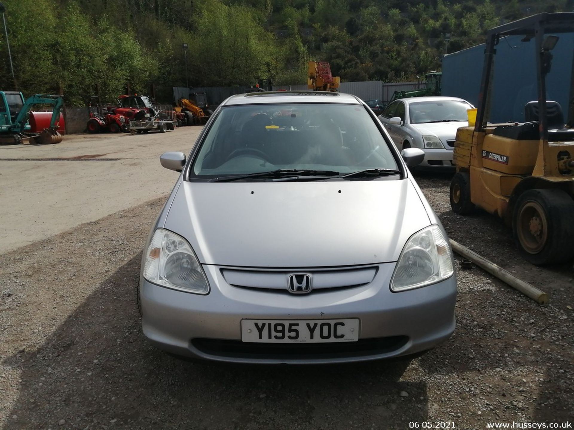 2001 HONDA CIVIC SE - 1396cc 5dr Hatchback (Silver) - Image 2 of 11