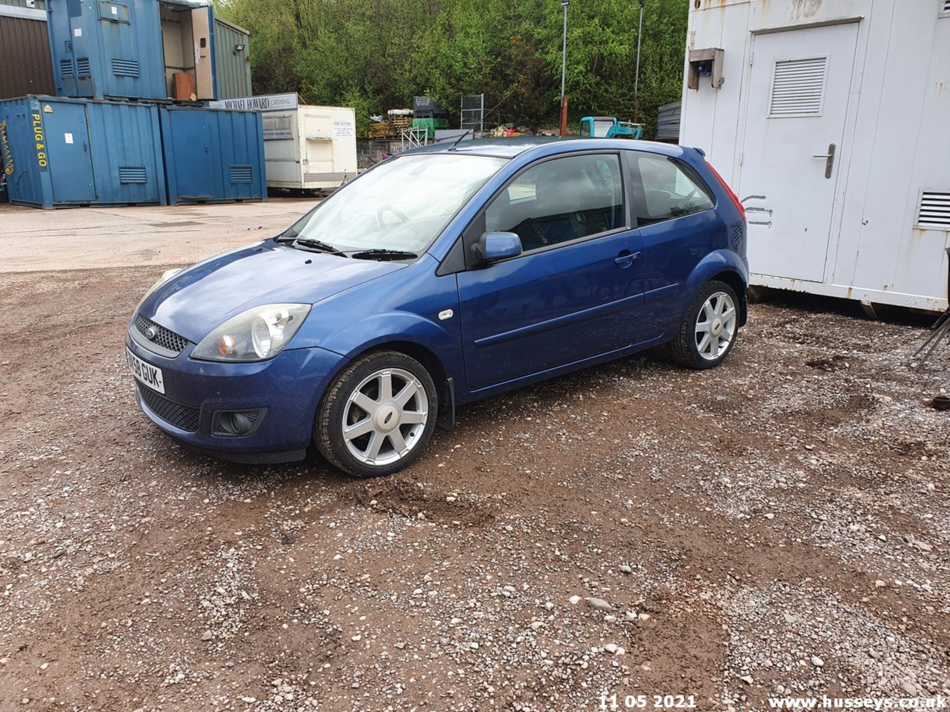 08/58 FORD FIESTA ZETEC BLUE 80 - 1388cc 3dr Hatchback (Blue, 118k) - Image 7 of 16