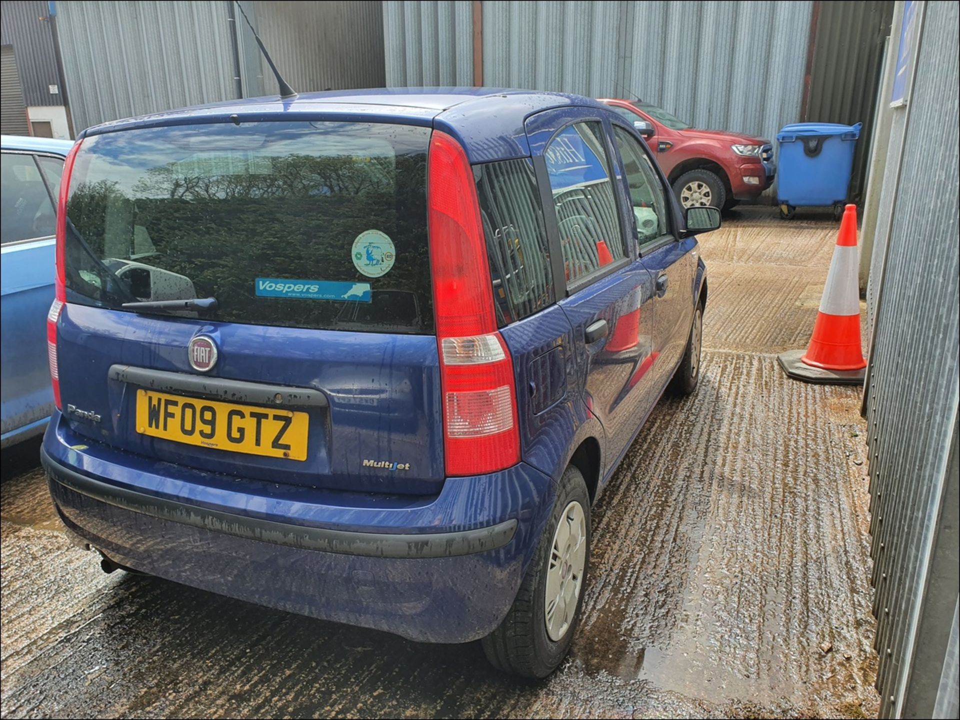 09/09 FIAT PANDA DYNAMIC MULTIJET - 1248cc 5dr Hatchback (Blue, 91k) - Image 6 of 12