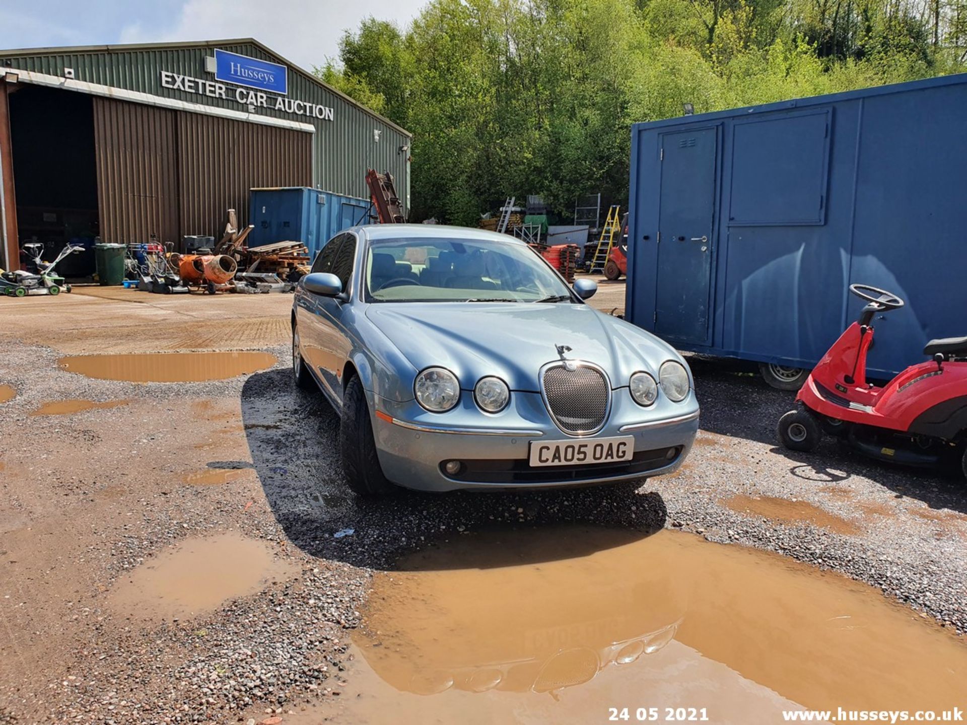 05/05 JAGUAR S-TYPE SE DIESEL AUTO - 2720cc 4dr Saloon (Blue, 73k) - Image 6 of 14