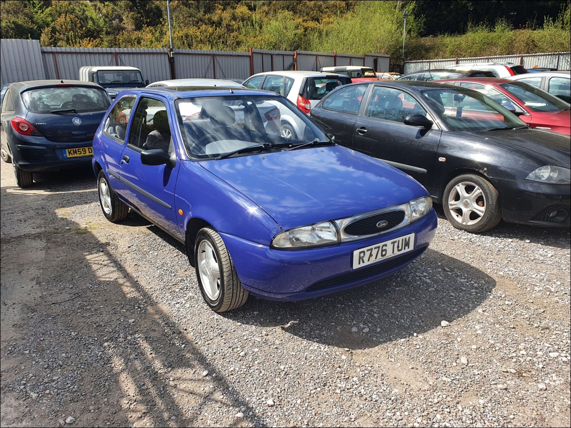 1998 FORD FIESTA LX - 1242cc 3dr Hatchback (Blue) - Image 3 of 14