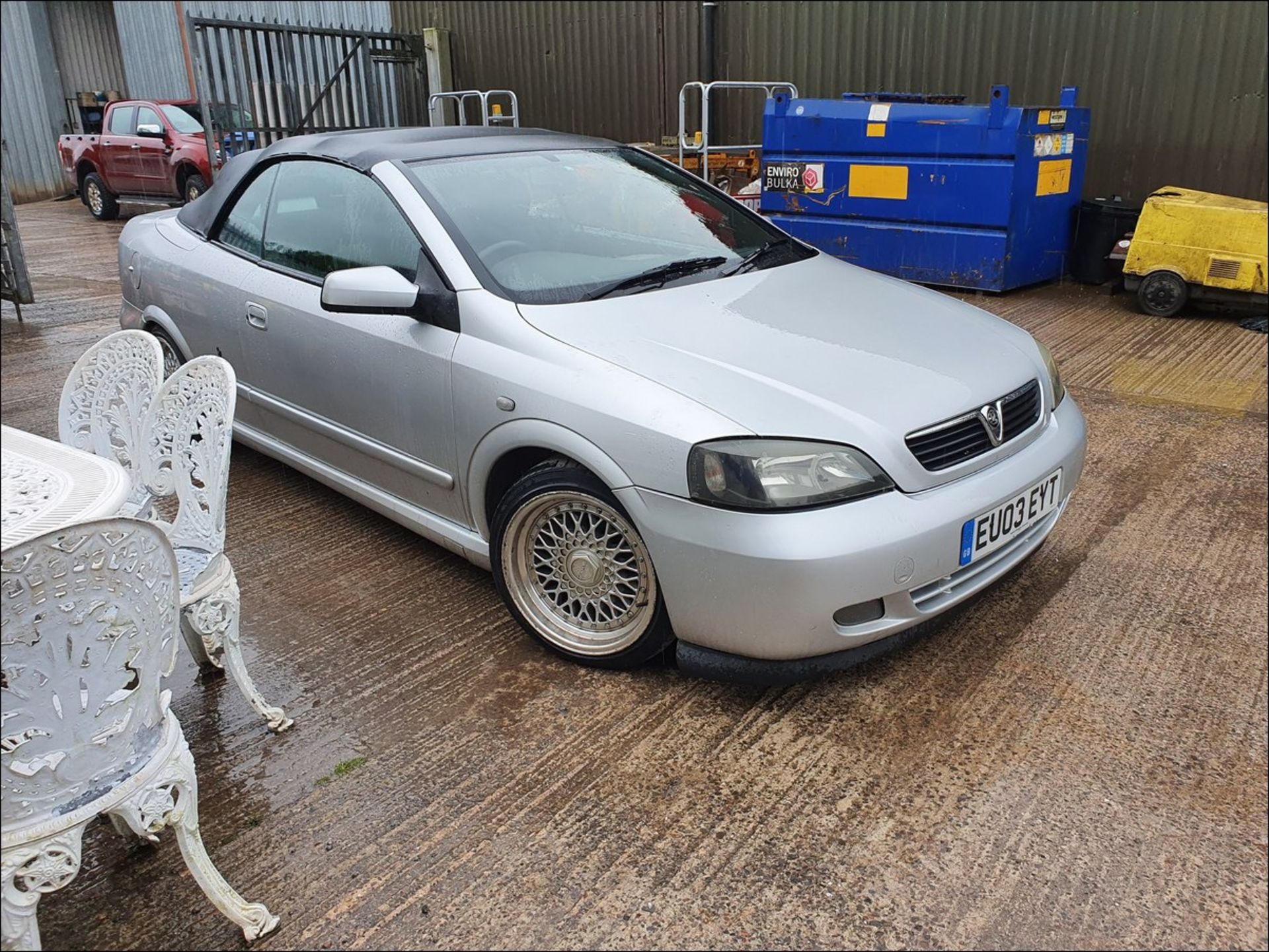 03/03 VAUXHALL ASTRA BERTONE - 1598cc 2dr Convertible (Silver) - Image 15 of 24