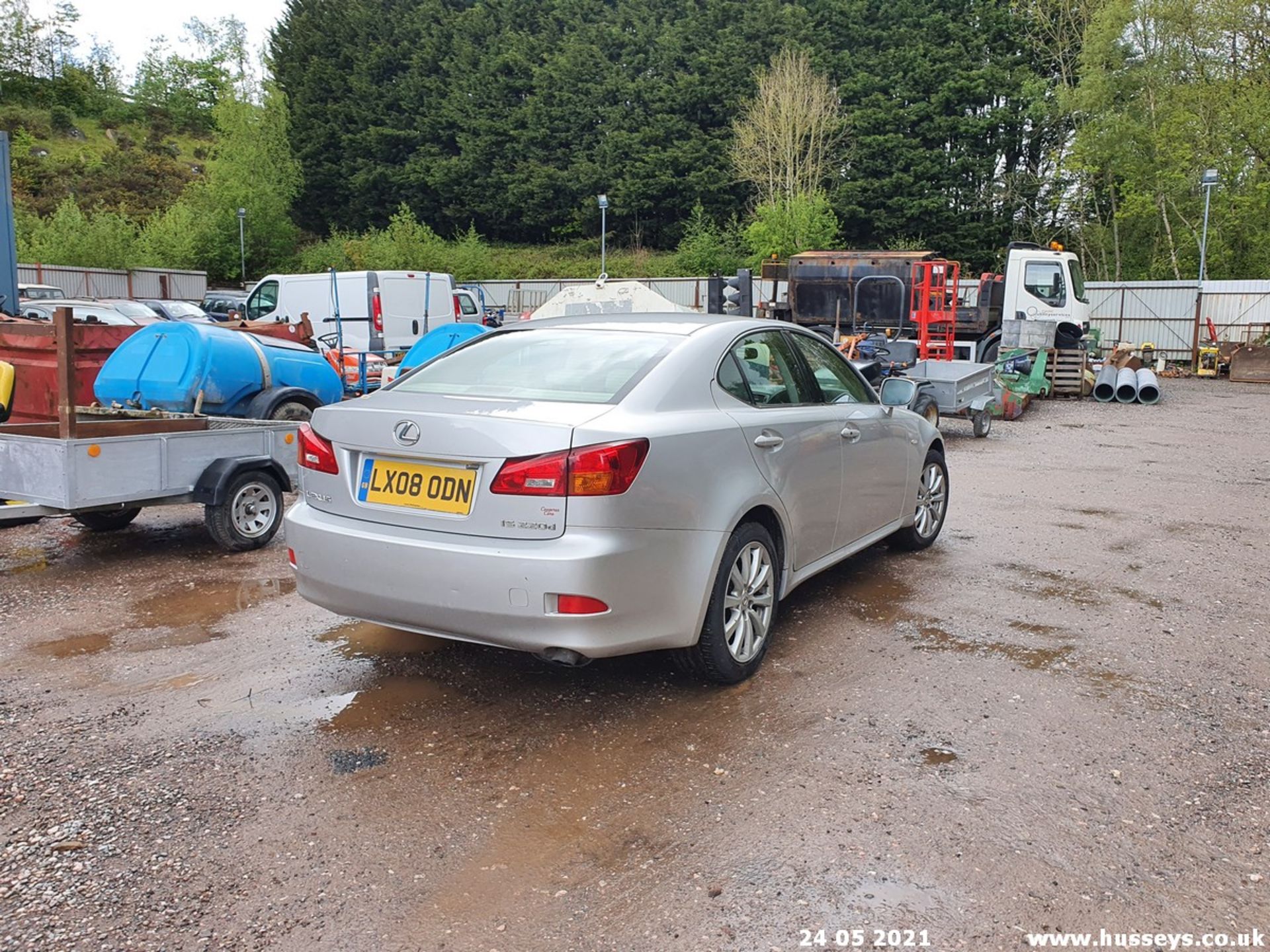 08/08 LEXUS IS 220D SE - 2231cc 4dr Saloon (Silver, 80k) - Image 3 of 14