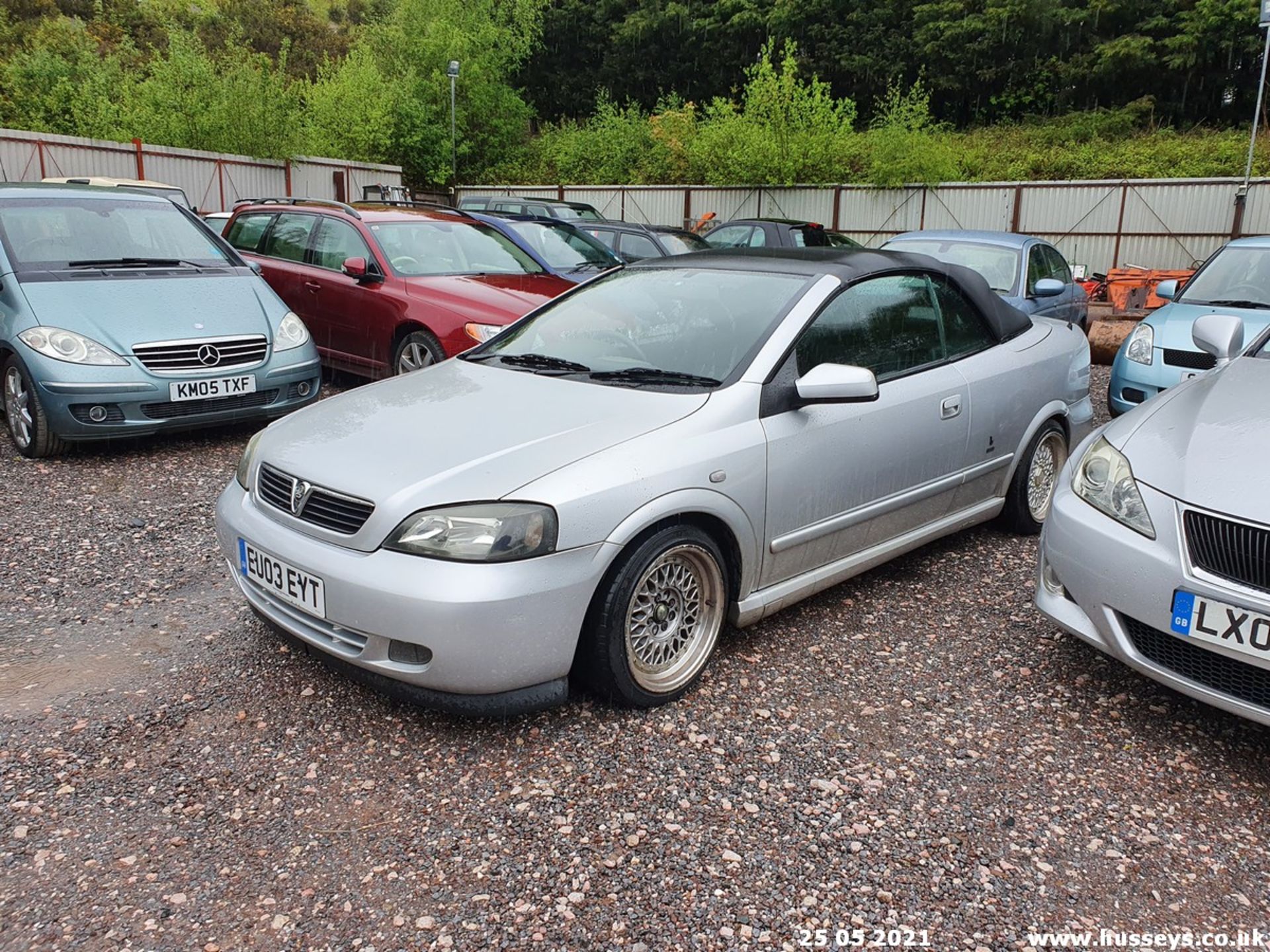 03/03 VAUXHALL ASTRA BERTONE - 1598cc 2dr Convertible (Silver) - Image 24 of 24