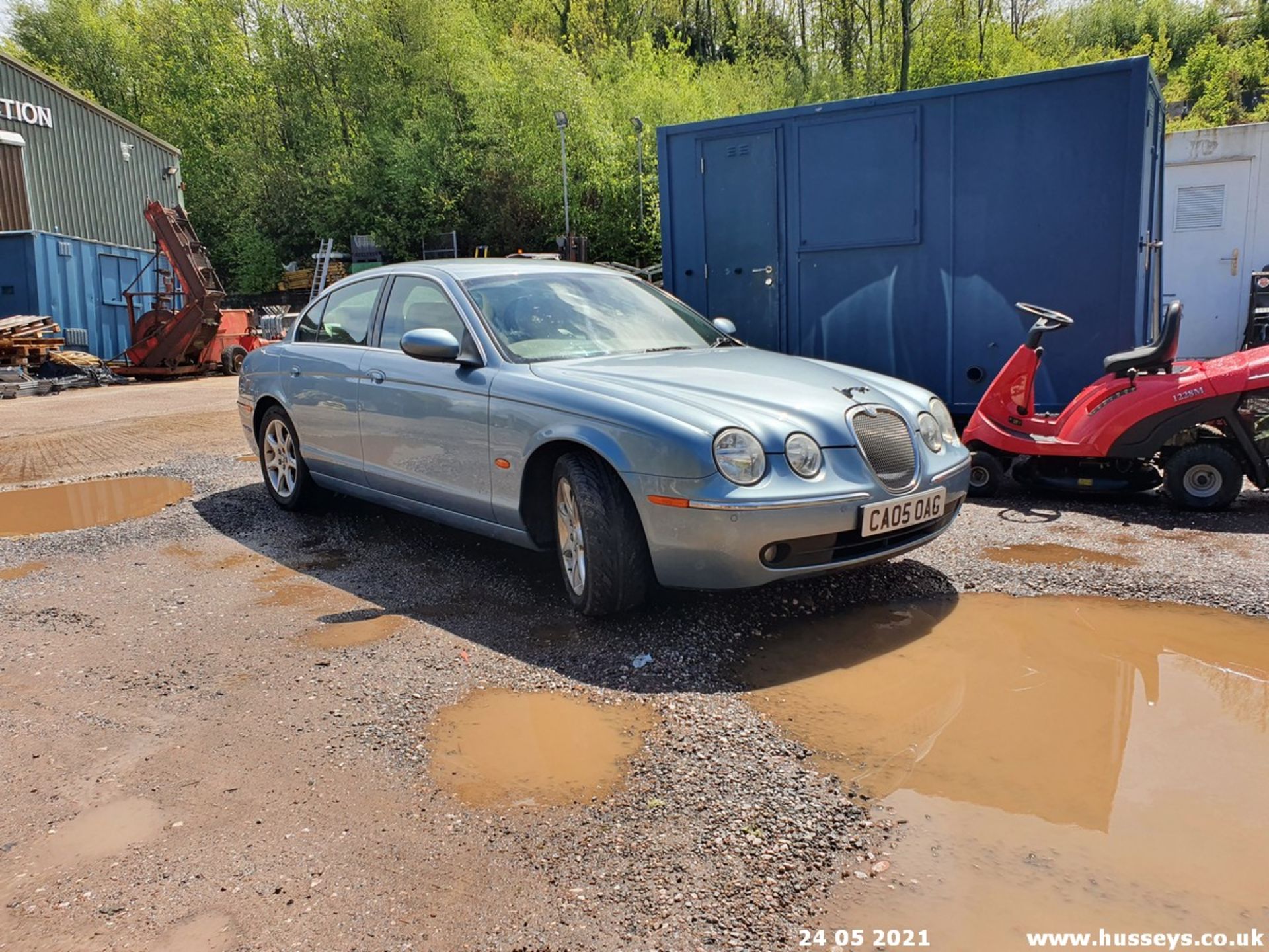 05/05 JAGUAR S-TYPE SE DIESEL AUTO - 2720cc 4dr Saloon (Blue, 73k) - Image 5 of 14