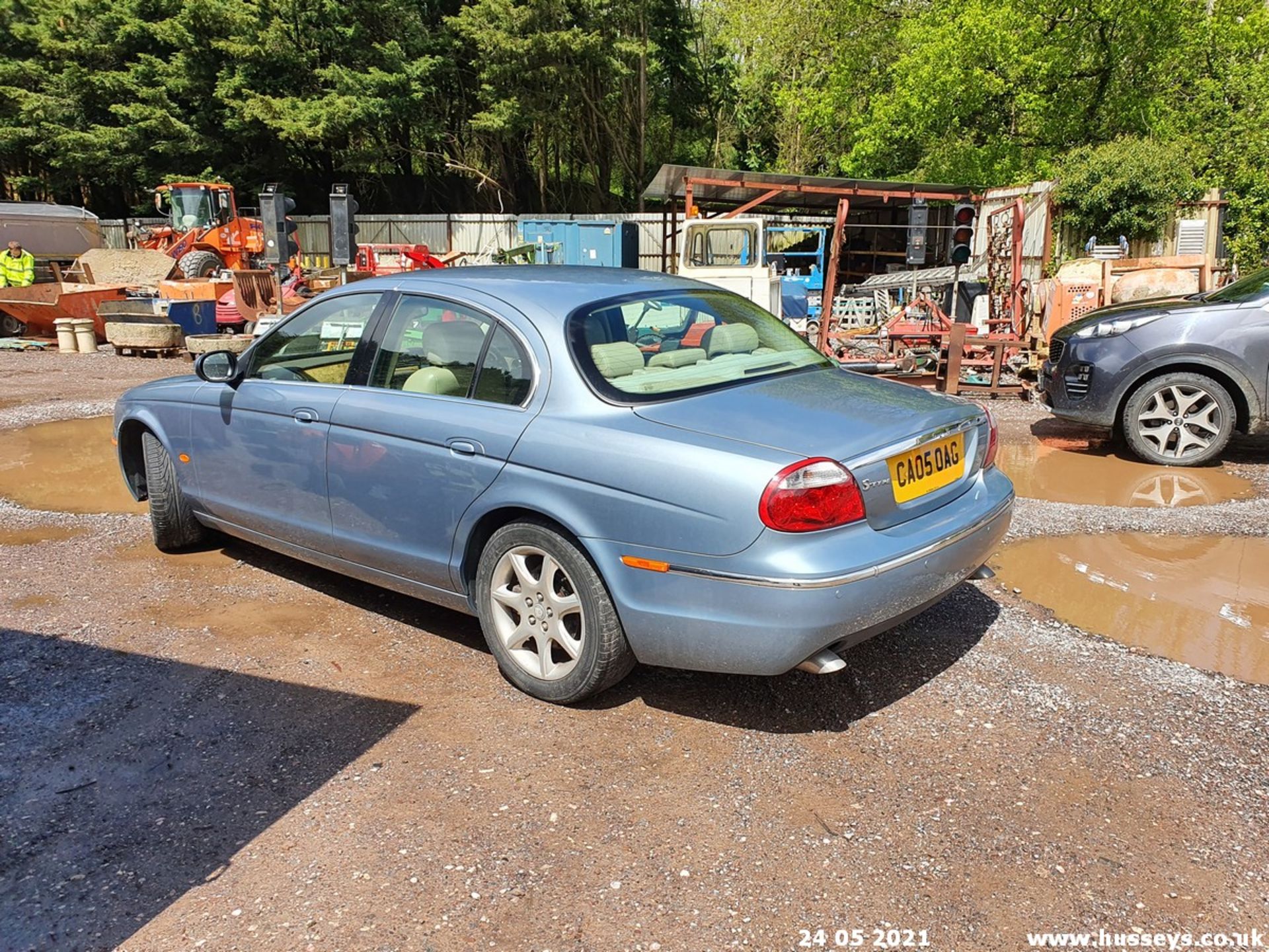 05/05 JAGUAR S-TYPE SE DIESEL AUTO - 2720cc 4dr Saloon (Blue, 73k) - Image 8 of 14