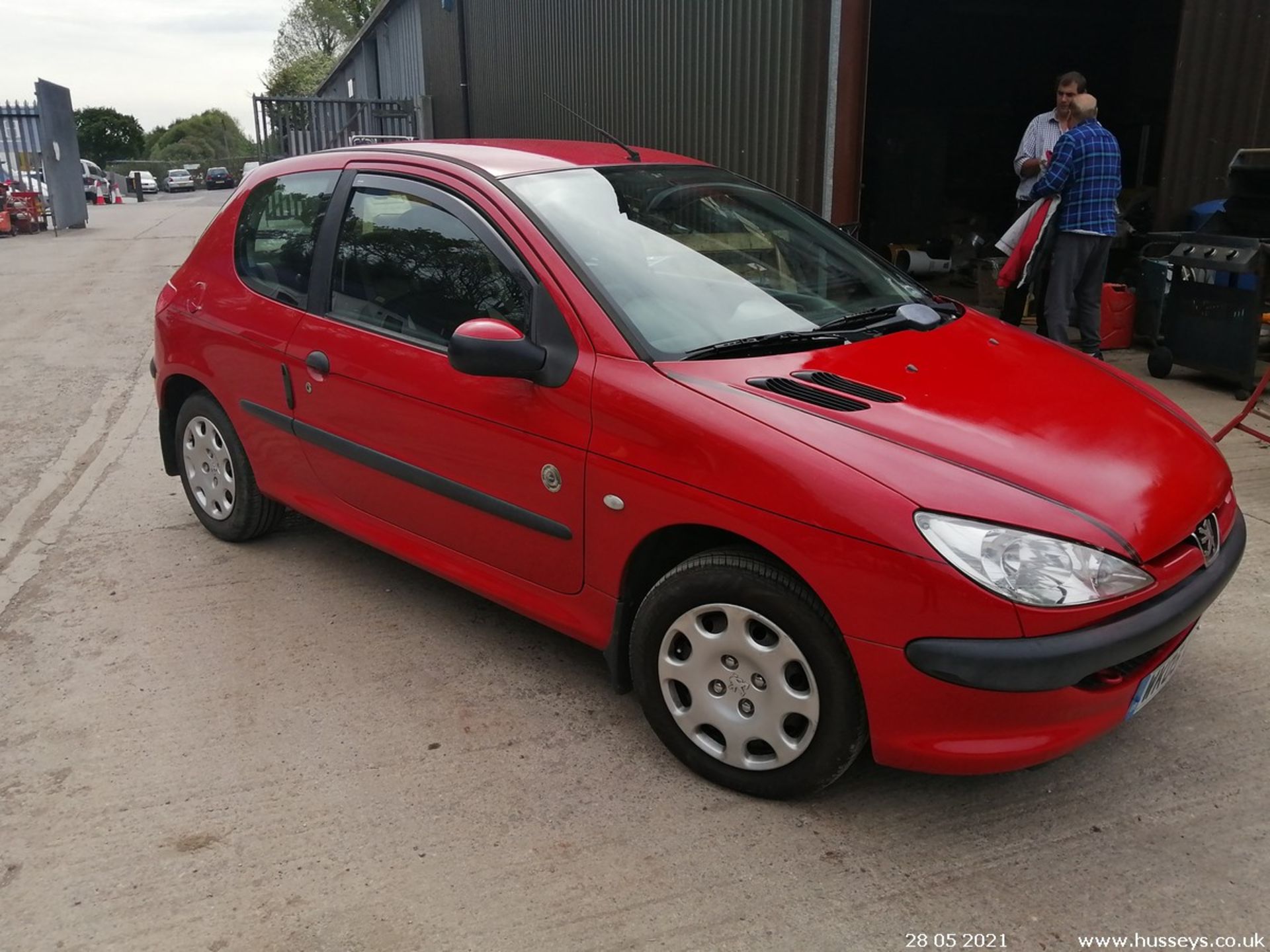 05/05 PEUGEOT 206 INDEPENDENCE - 1124cc 3dr Hatchback (Red, 95k)