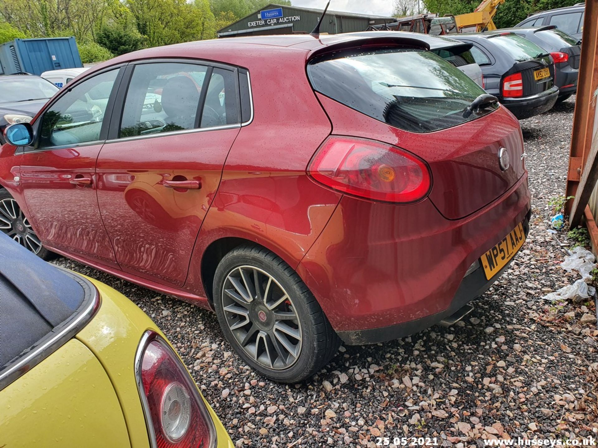 07/57 FIAT BRAVO SPORT TJET 150 - 1368cc 5dr Hatchback (Red, 94k) - Image 6 of 11