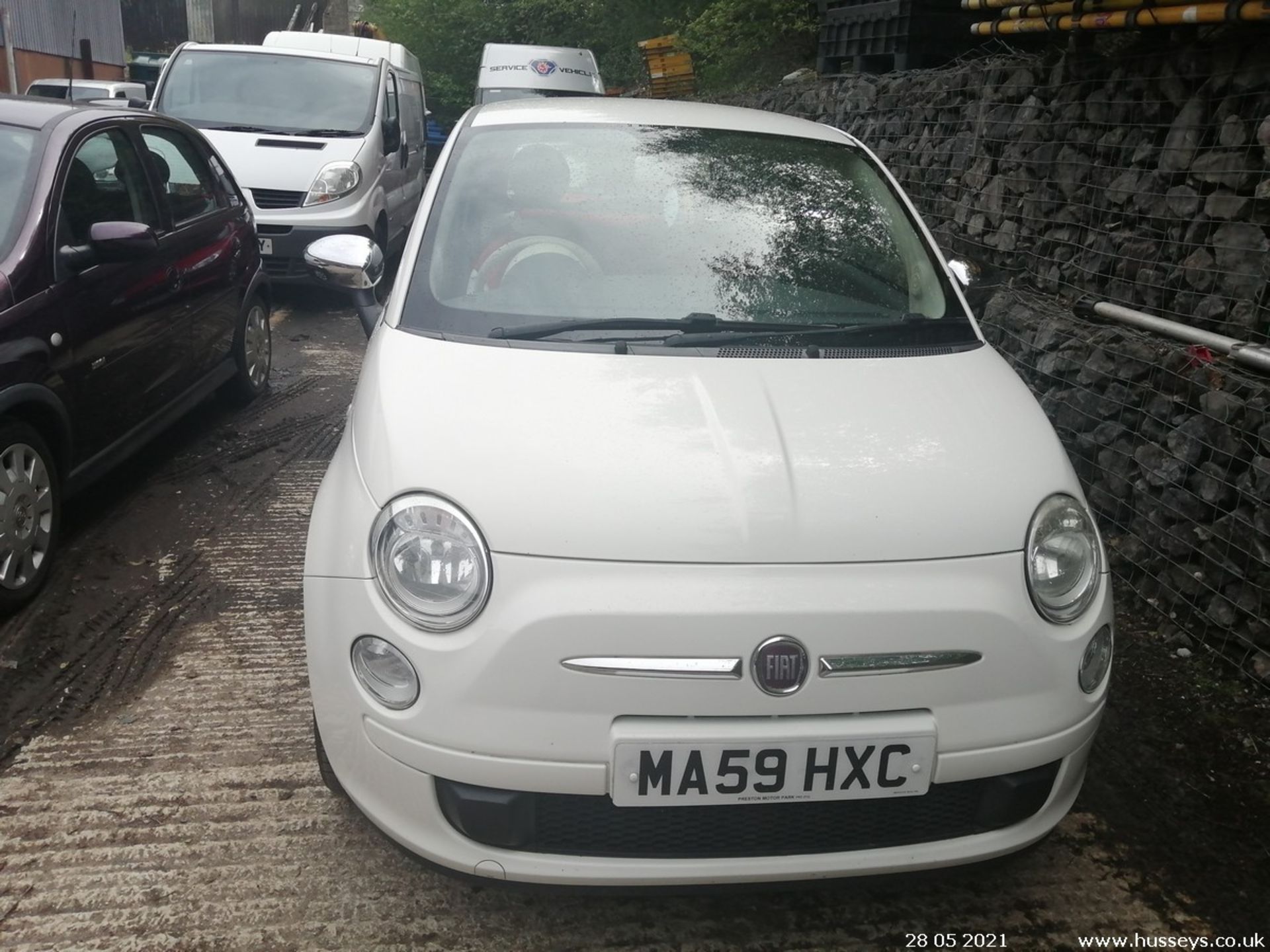 09/59 FIAT 500 POP - 1242cc 3dr Hatchback (White, 76k) - Image 2 of 11