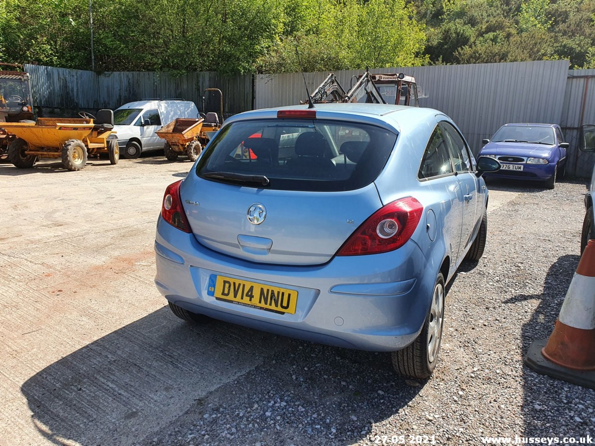 14/14 VAUXHALL CORSA DESIGN AC - 1229cc 3dr Hatchback (Blue, 76k) - Image 14 of 22