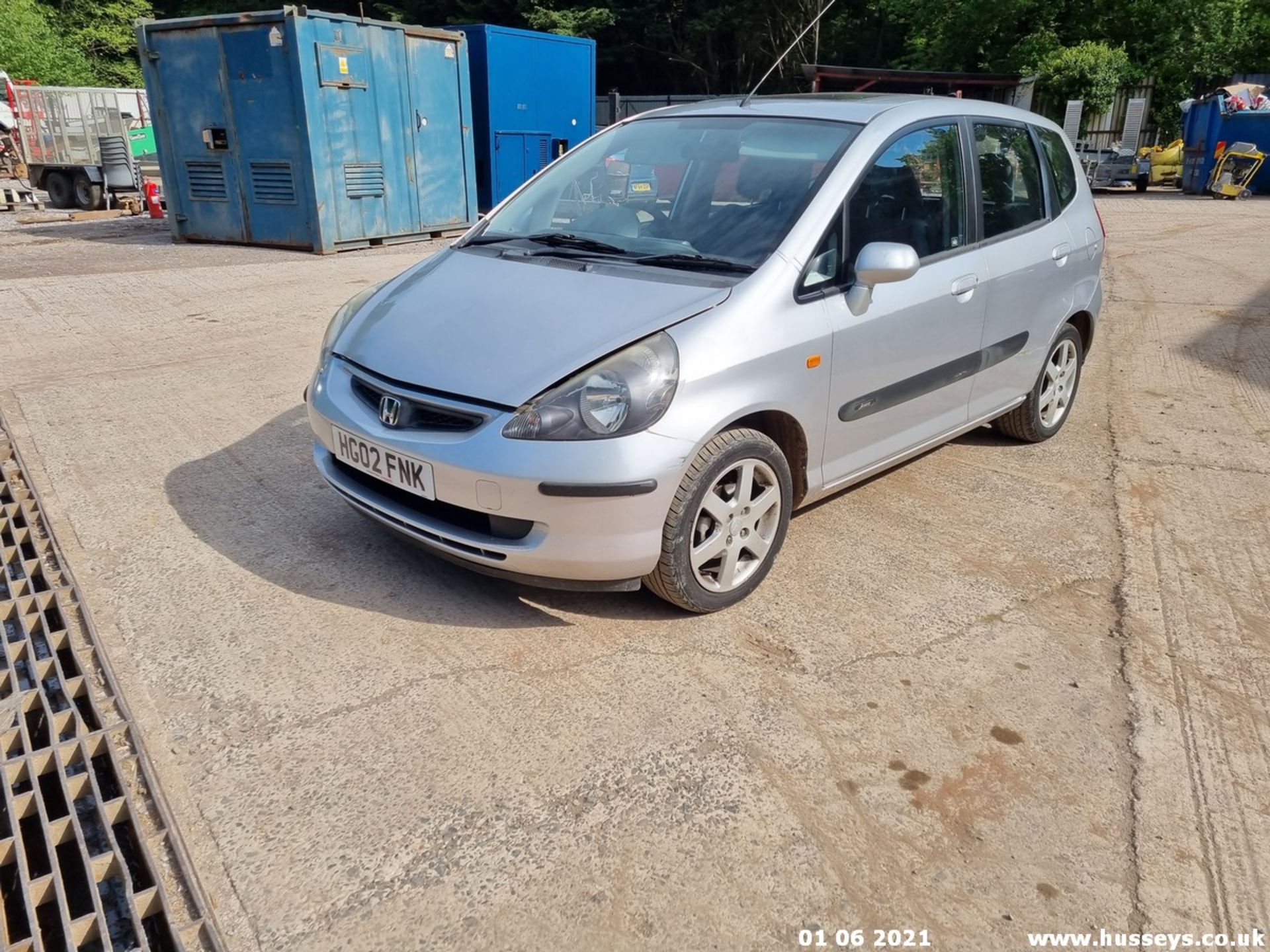 02/02 HONDA JAZZ SE SPORT - 1339cc 5dr Hatchback (Silver, 109k) - Image 6 of 13