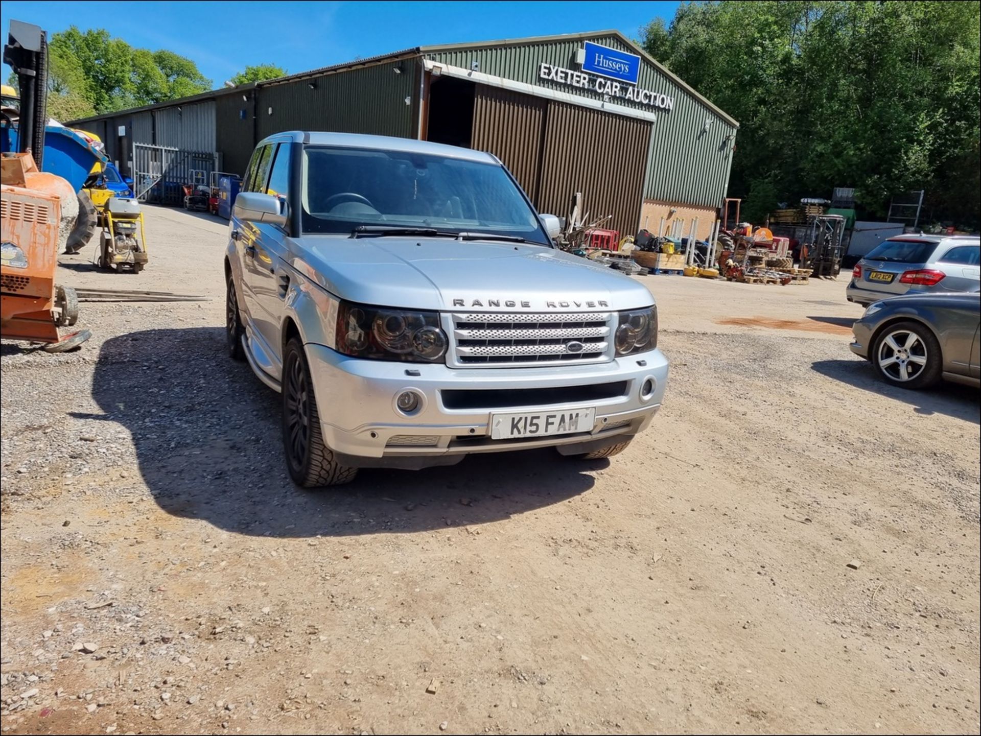 2006 LAND ROVER RANGEROVER SPT TDV6 HSE A - 2720cc 5dr 4x4 (Silver, 205k) - Image 7 of 15