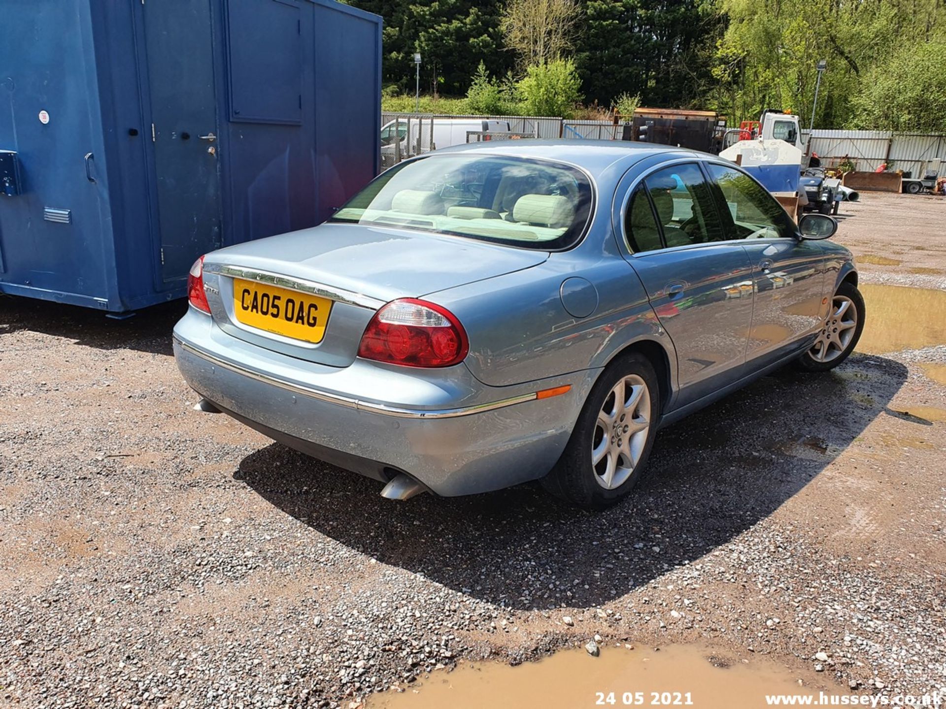 05/05 JAGUAR S-TYPE SE DIESEL AUTO - 2720cc 4dr Saloon (Blue, 73k) - Image 10 of 14