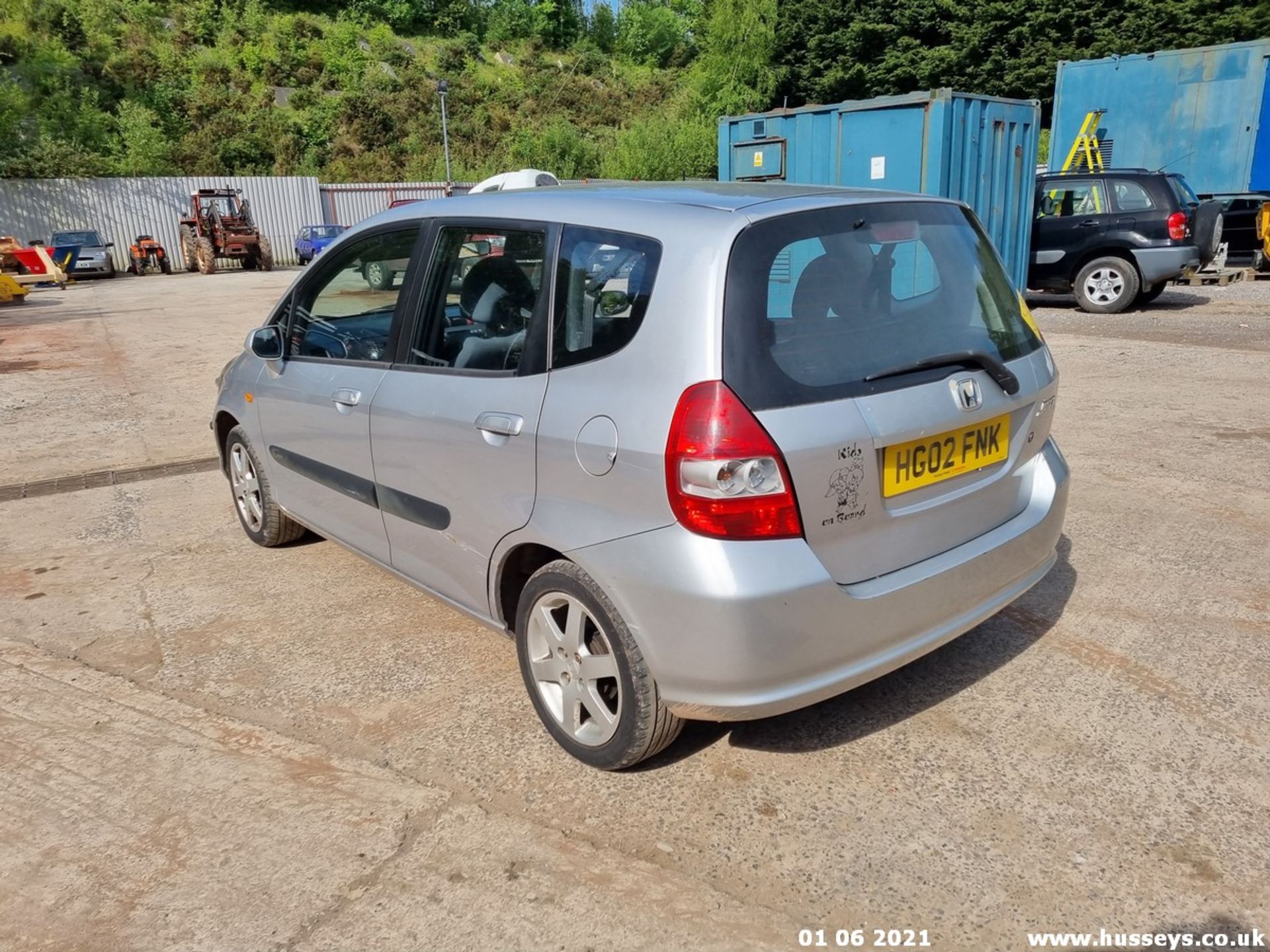 02/02 HONDA JAZZ SE SPORT - 1339cc 5dr Hatchback (Silver, 109k) - Image 9 of 13