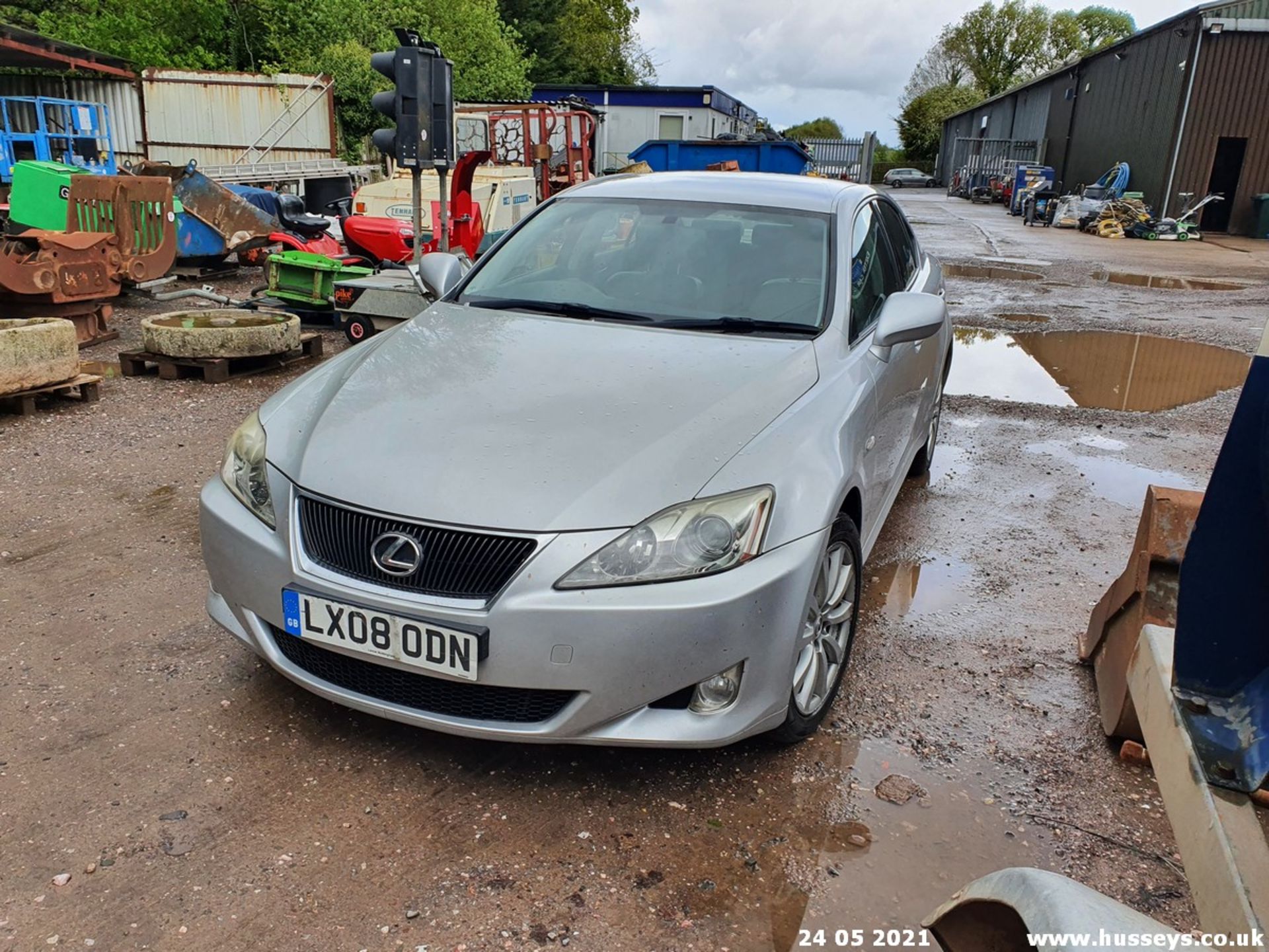 08/08 LEXUS IS 220D SE - 2231cc 4dr Saloon (Silver, 80k) - Image 6 of 14