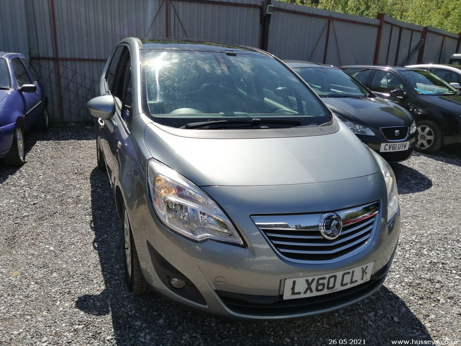 11/60 VAUXHALL MERIVA SE TURBO 118 - 1364cc 5dr MPV (Silver) - Image 3 of 18