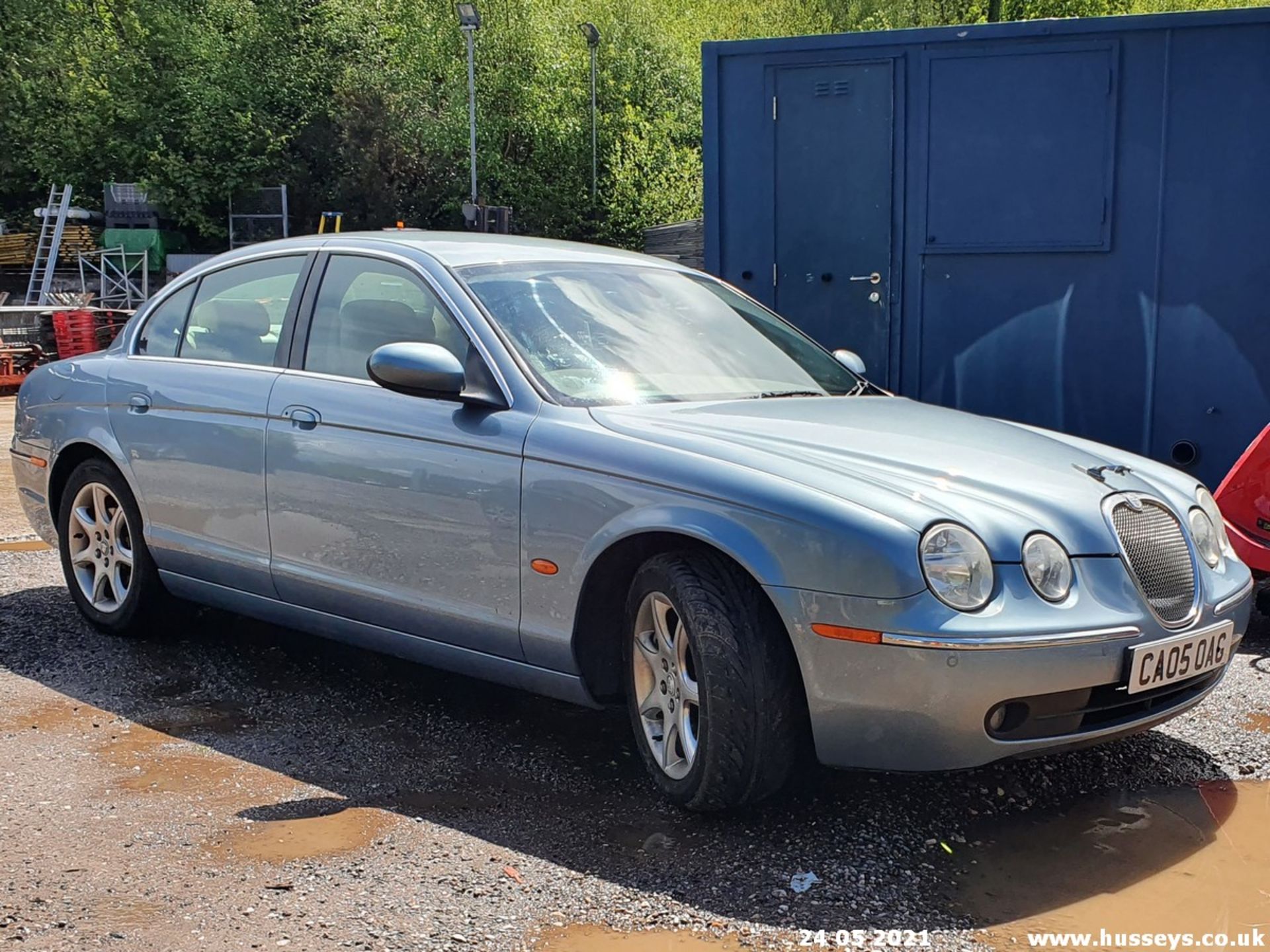 05/05 JAGUAR S-TYPE SE DIESEL AUTO - 2720cc 4dr Saloon (Blue, 73k) - Image 4 of 14