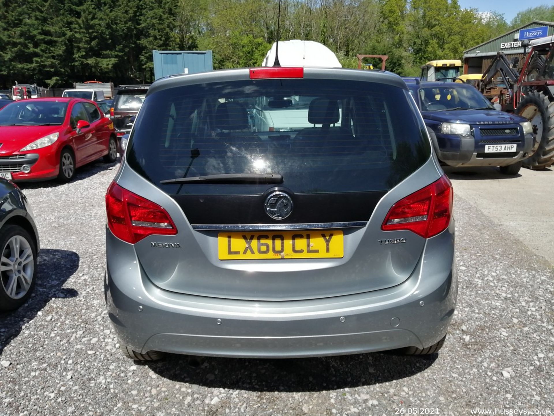 11/60 VAUXHALL MERIVA SE TURBO 118 - 1364cc 5dr MPV (Silver) - Image 8 of 18