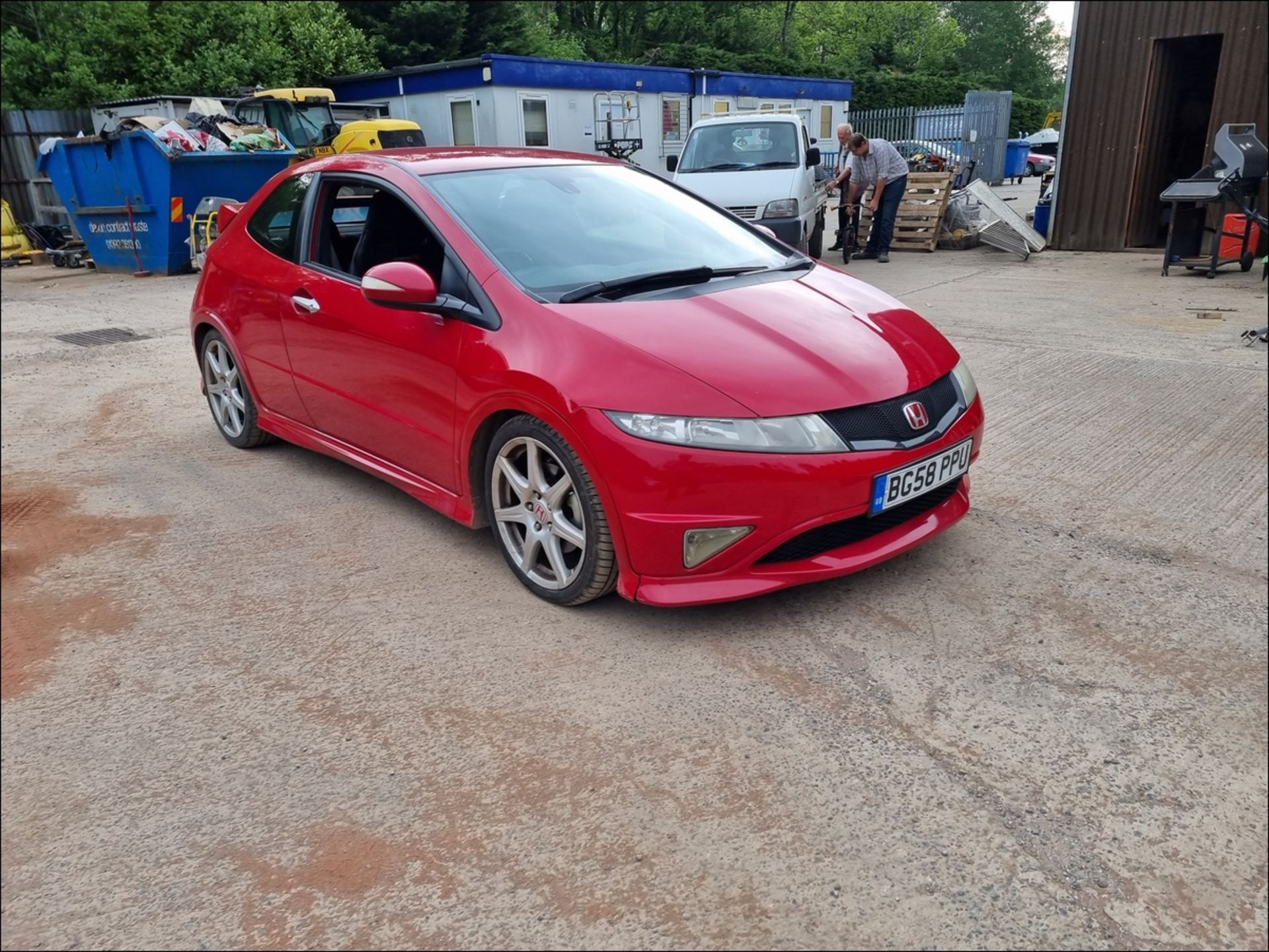 08/58 HONDA CIVIC TYPE-R GT I-VTEC - 1998cc 3dr Hatchback (Red, 75k) - Image 3 of 16