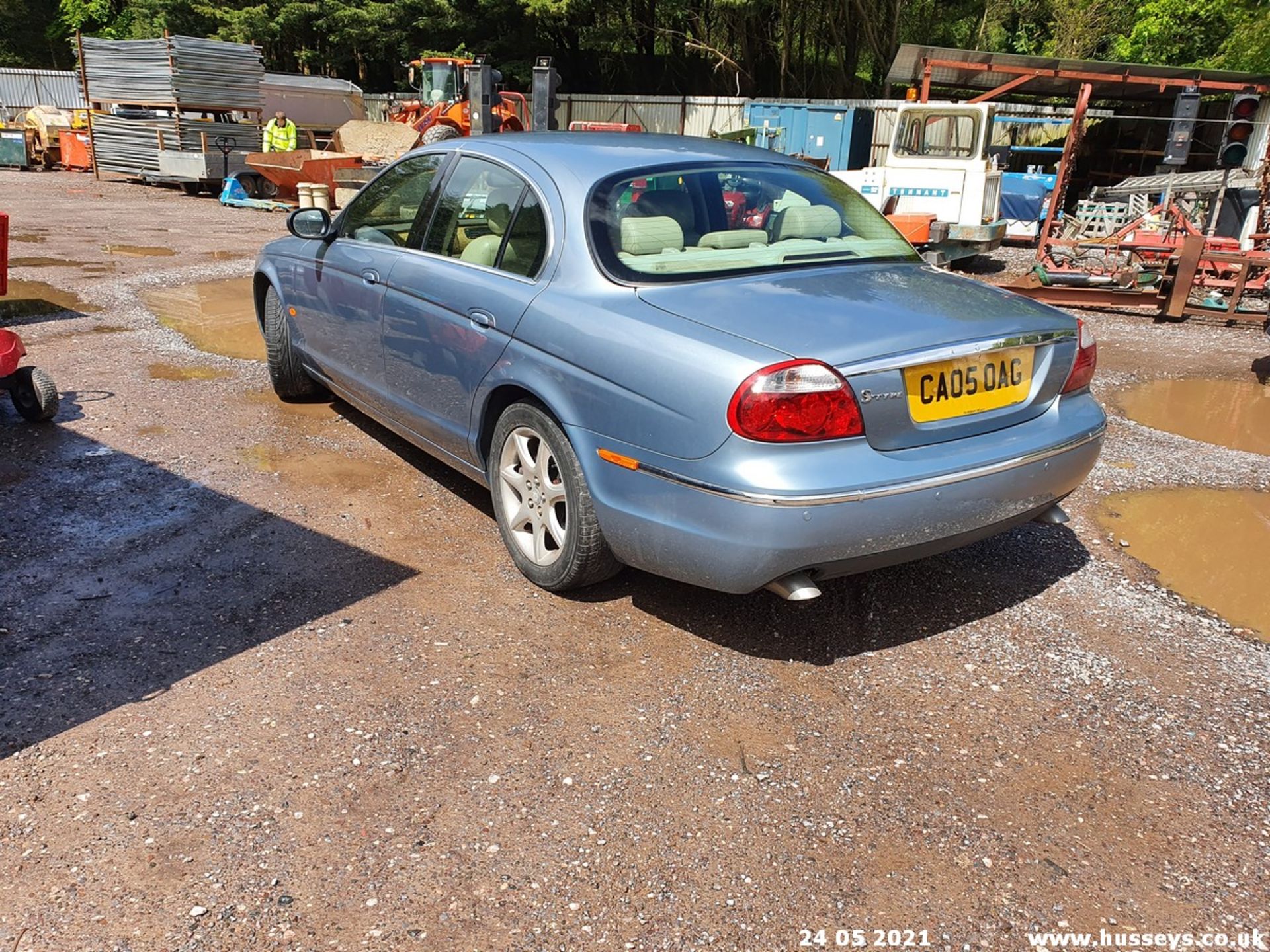 05/05 JAGUAR S-TYPE SE DIESEL AUTO - 2720cc 4dr Saloon (Blue, 73k) - Image 9 of 14