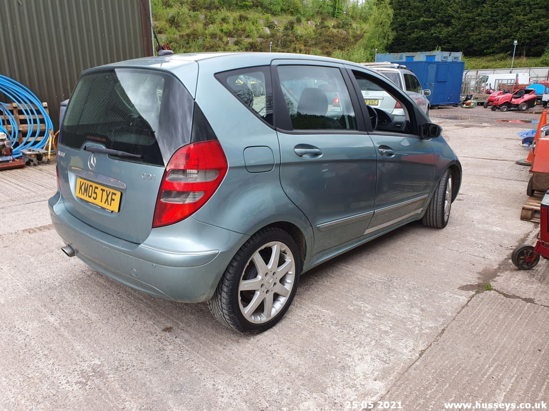 05/05 MERCEDES A180CDI AVANTGARDE SE CVT - 1992cc 5dr Hatchback (Blue, 72k) - Image 7 of 11