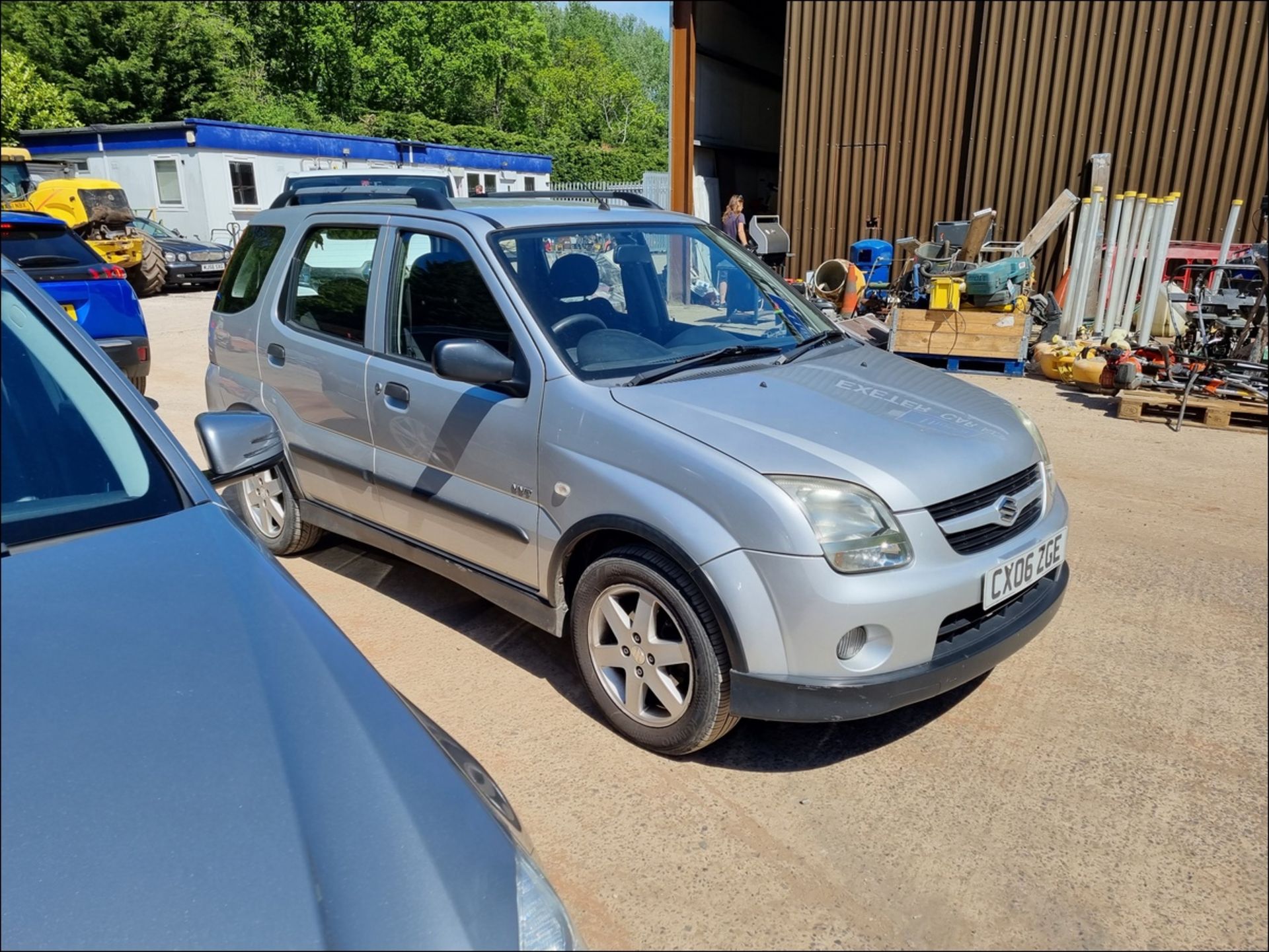 06/06 SUZUKI IGNIS GLX VVT-S 4GRIP - 1490cc 5dr Hatchback (Silver, 85k) - Image 7 of 11