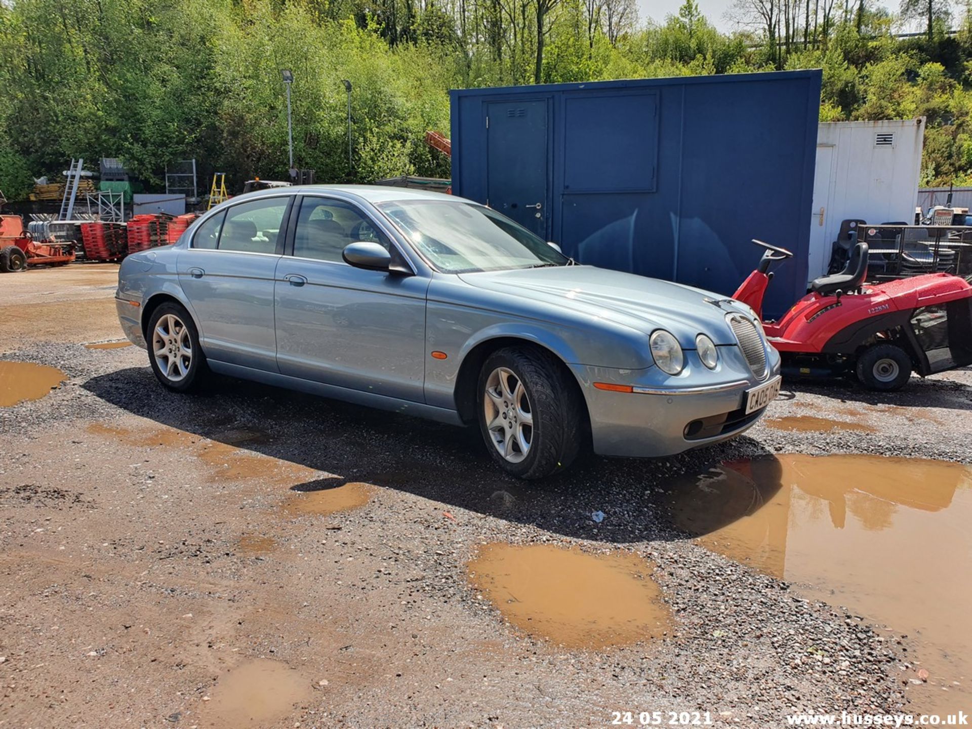 05/05 JAGUAR S-TYPE SE DIESEL AUTO - 2720cc 4dr Saloon (Blue, 73k) - Image 3 of 14