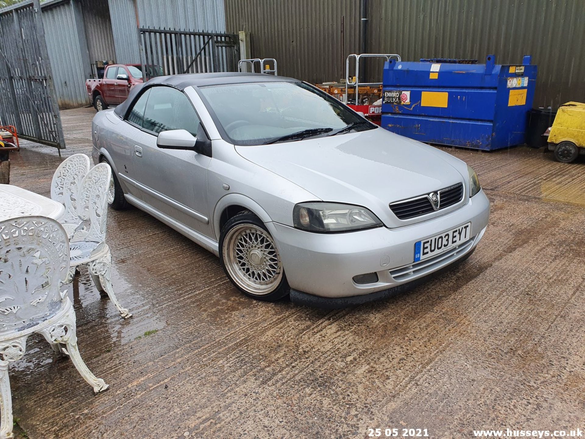 03/03 VAUXHALL ASTRA BERTONE - 1598cc 2dr Convertible (Silver) - Image 16 of 24