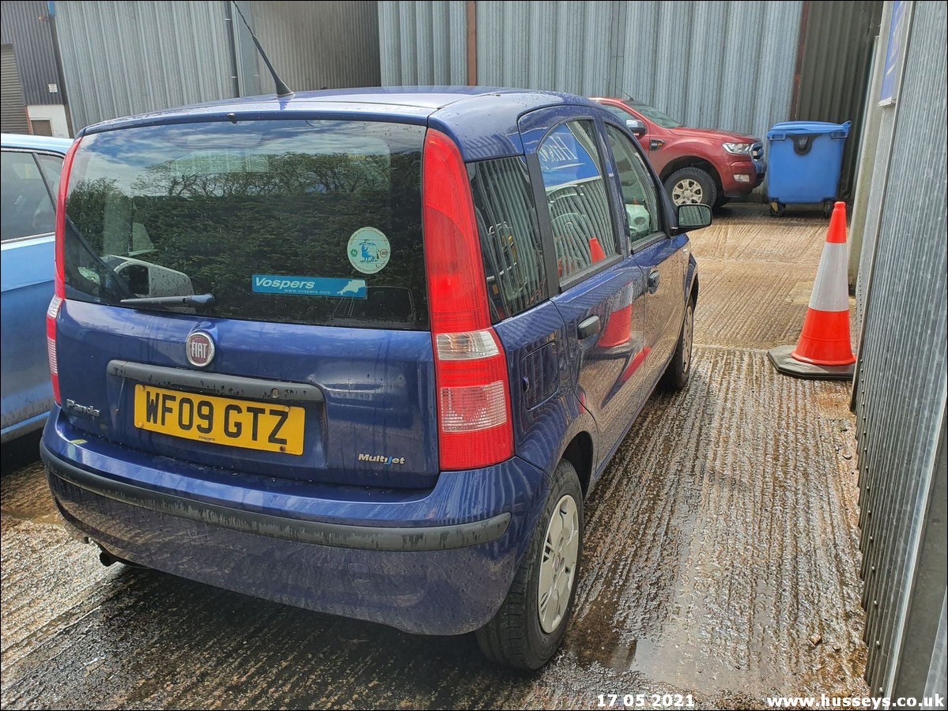 09/09 FIAT PANDA DYNAMIC MULTIJET - 1248cc 5dr Hatchback (Blue, 91k) - Image 6 of 12