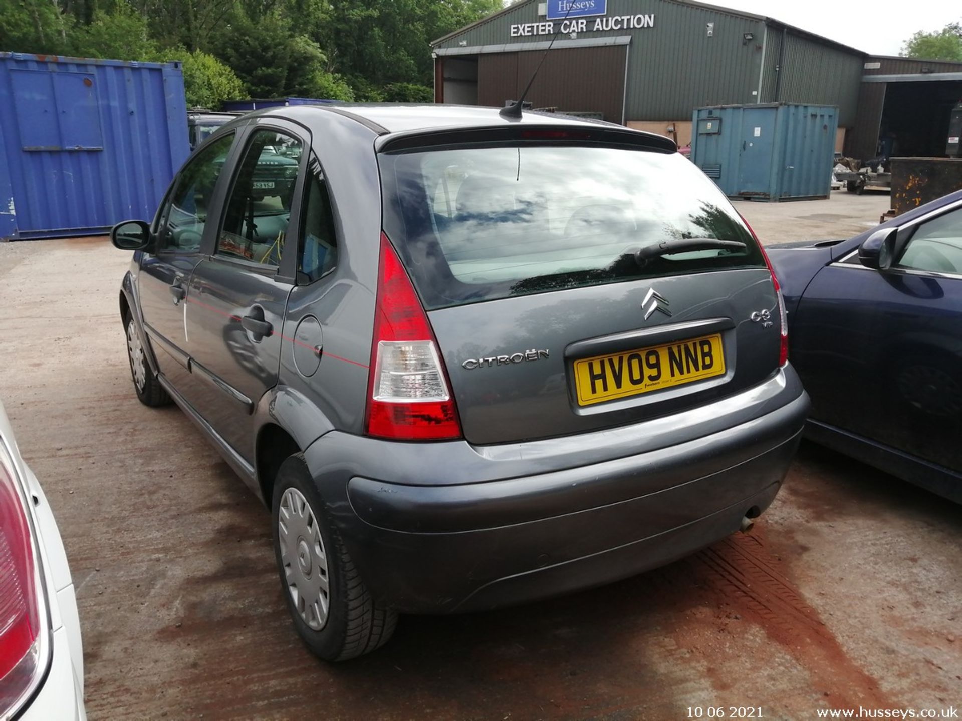 09/09 CITROEN C3 VTR - 1360cc 5dr Hatchback (Grey, 118k) - Image 4 of 11