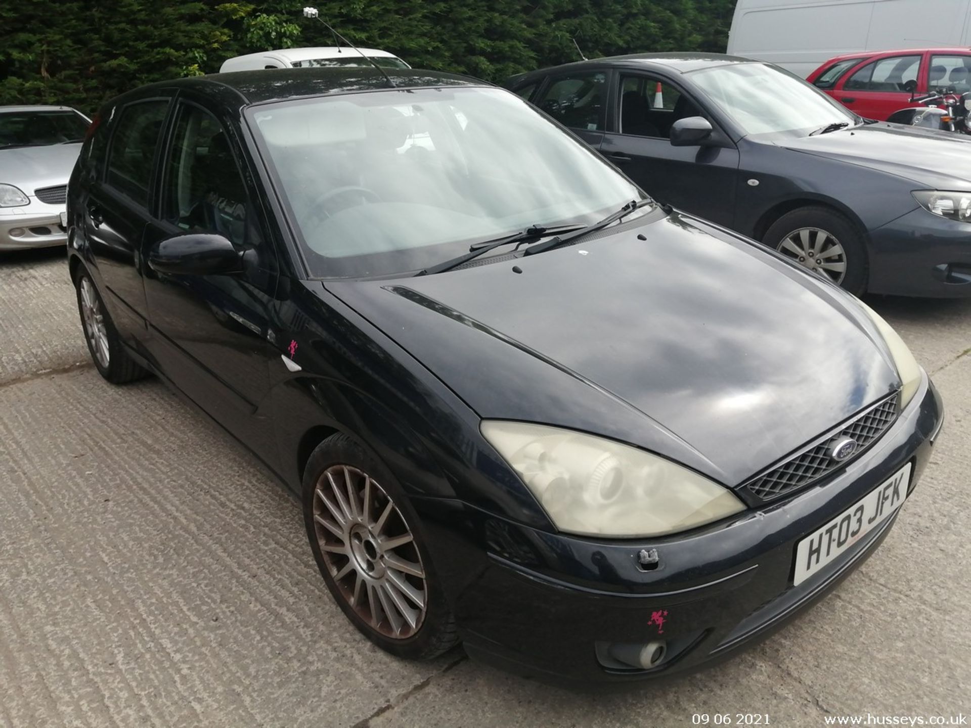 03/03 FORD FOCUS ST170 - 1988cc 5dr Hatchback (Black)