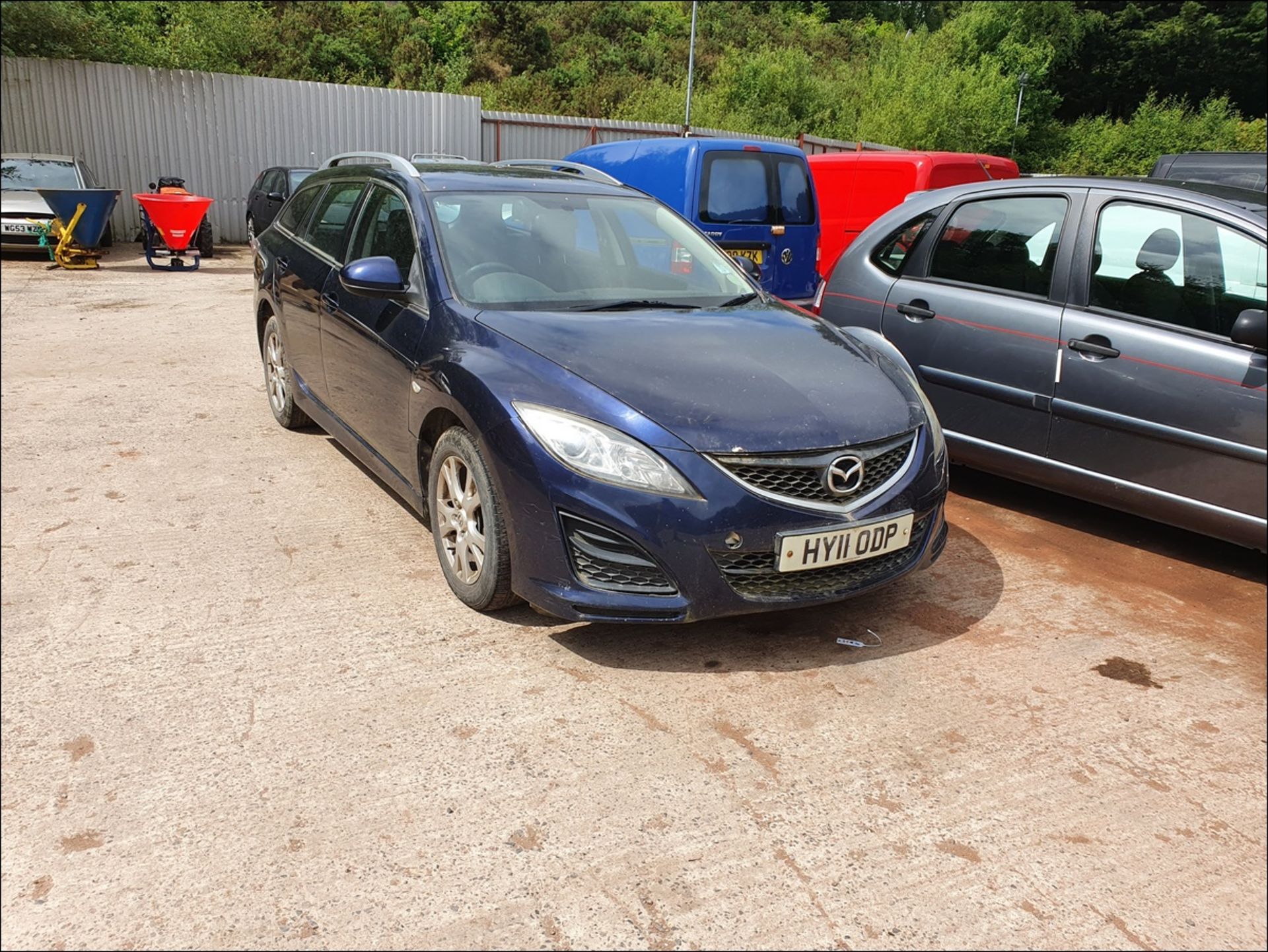 11/11 MAZDA 6 TS D 163 - 2183cc 5dr Estate (Blue) - Image 3 of 14