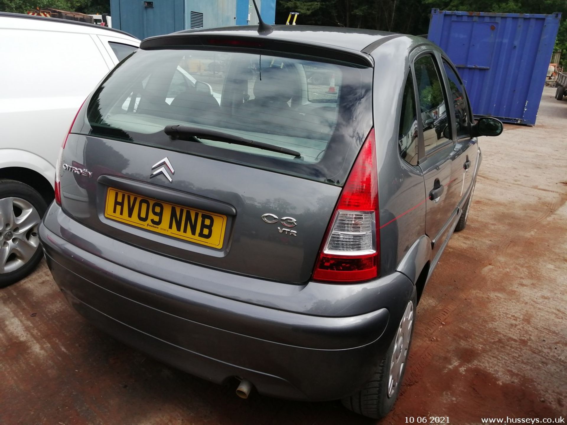 09/09 CITROEN C3 VTR - 1360cc 5dr Hatchback (Grey, 118k) - Image 6 of 11