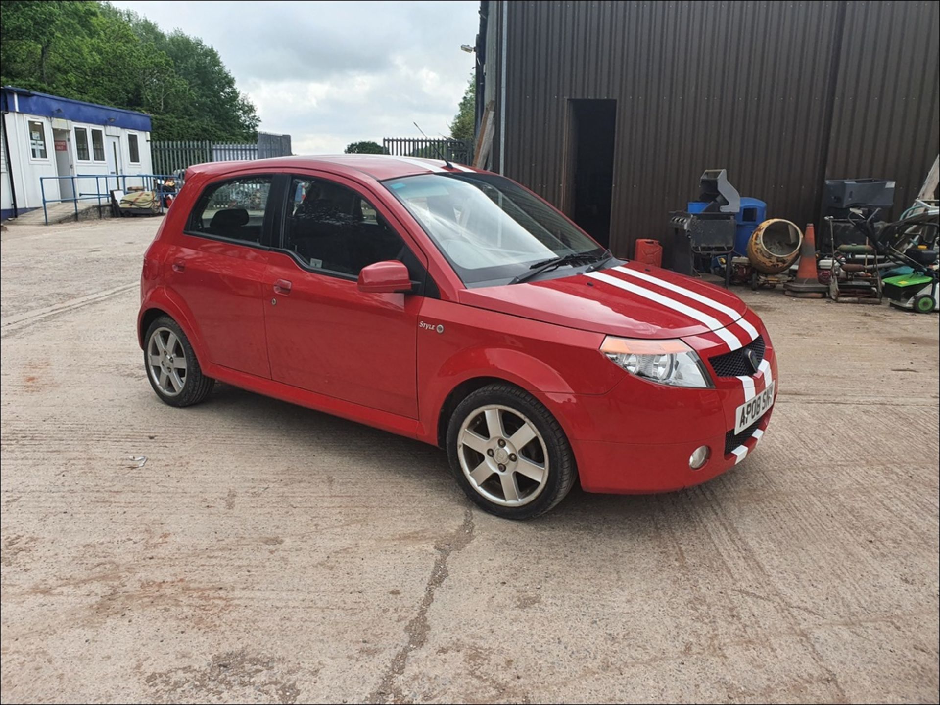 08/08 PROTON SAVVY STYLE - 1149cc 5dr Hatchback (Red, 35k) - Image 8 of 16