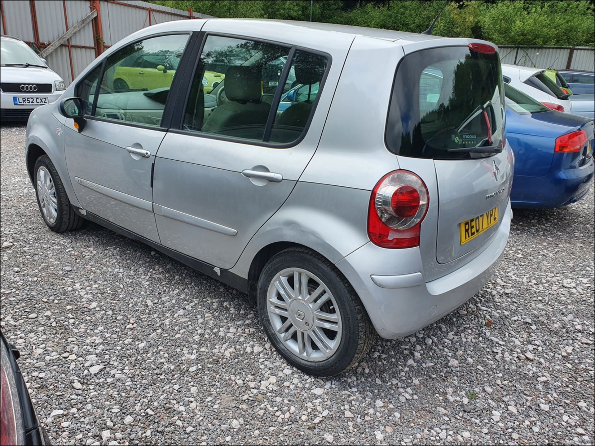 07/07 RENAULT MODUS INITIALE DCI 86 - 1461cc 5dr Hatchback (Silver, 93k) - Image 7 of 12