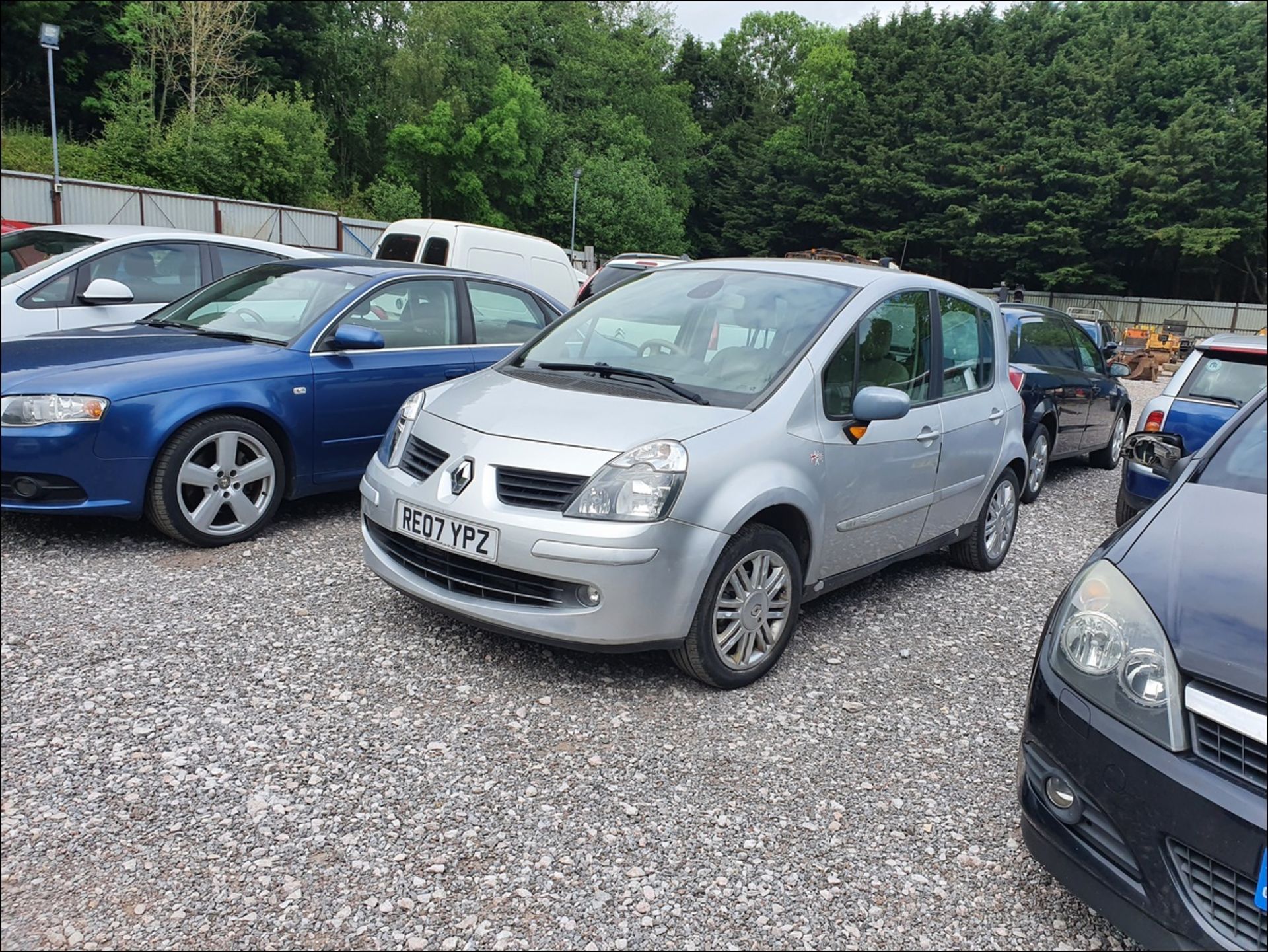 07/07 RENAULT MODUS INITIALE DCI 86 - 1461cc 5dr Hatchback (Silver, 93k) - Image 4 of 12