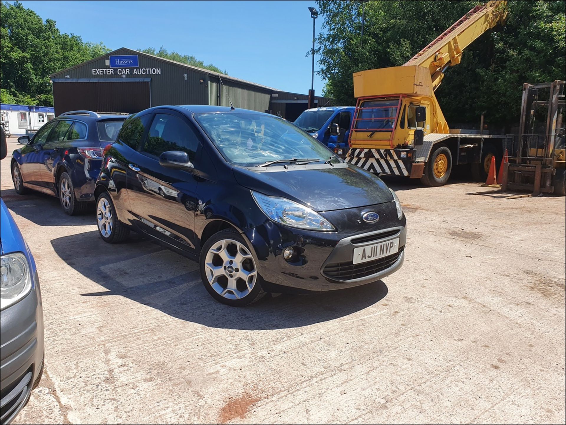 11/11 FORD KA TITANIUM - 1242cc 3dr Hatchback (Black, 63k) - Image 15 of 15