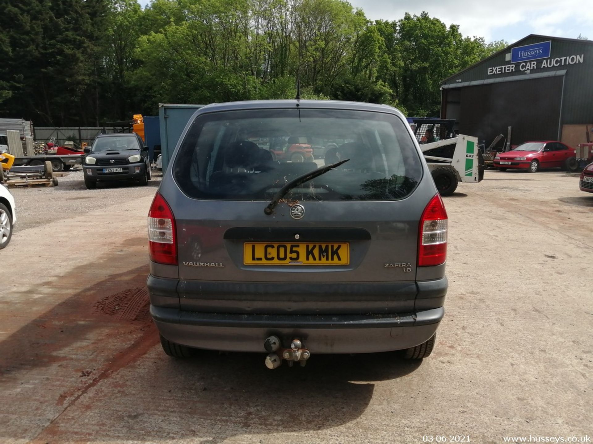 05/05 VAUXHALL ZAFIRA LIFE 16V AUTO - 1796cc 5dr MPV (Grey) - Image 4 of 10