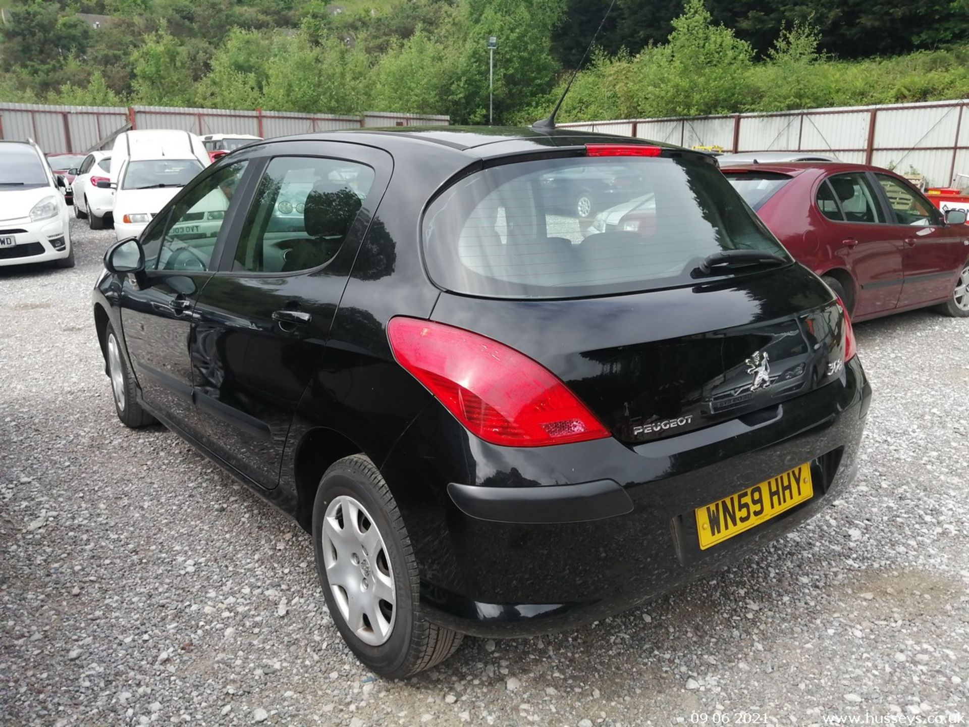 09/59 PEUGEOT 308 S - 1397cc 5dr Hatchback (Black, 108k) - Image 4 of 11