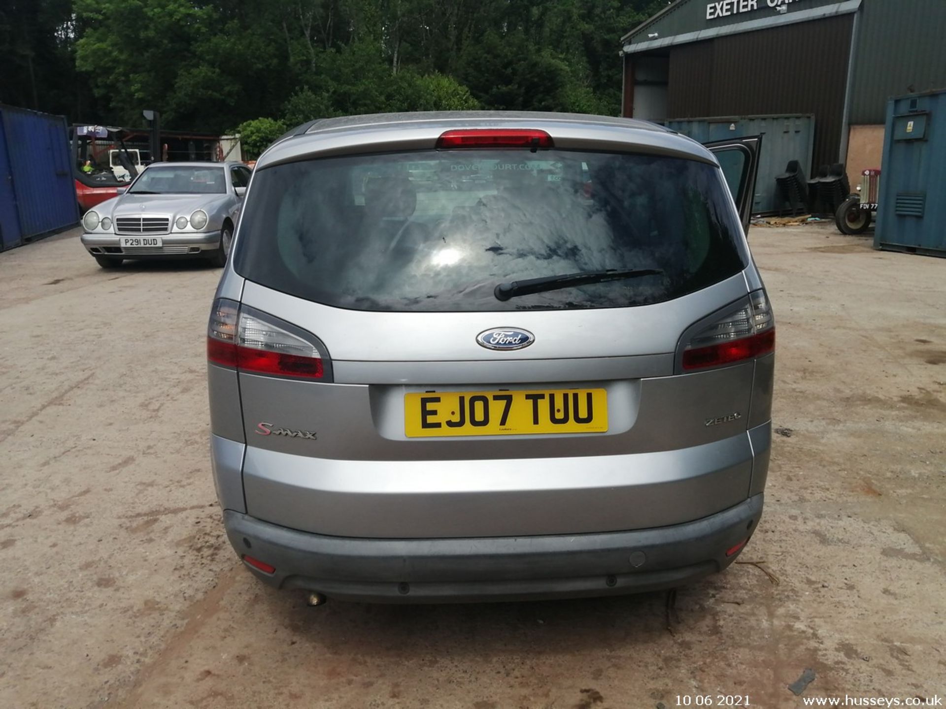 07/07 FORD S-MAX ZETEC - 1999cc 5dr MPV (Silver, 116k) - Image 7 of 13