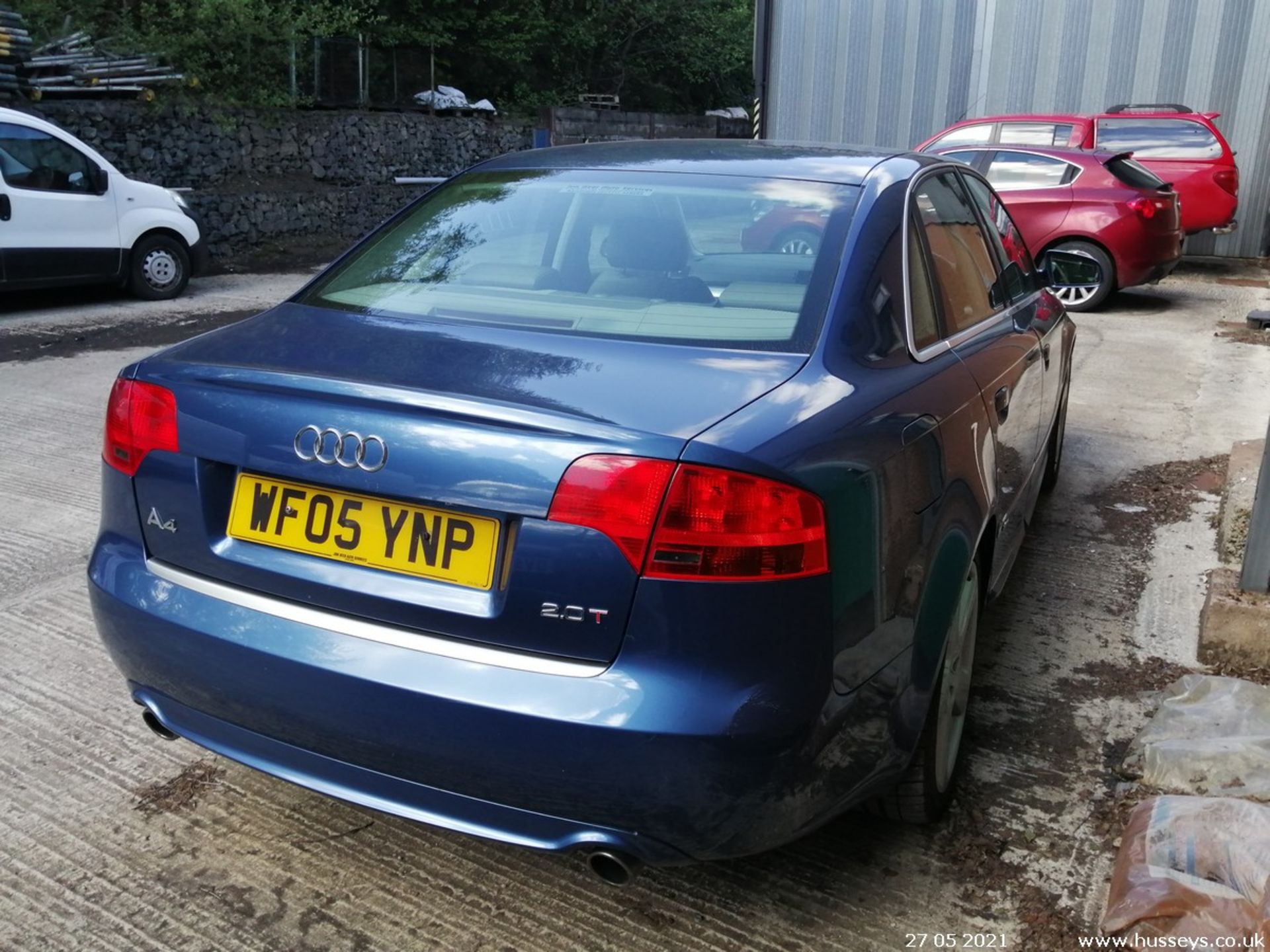 05/05 AUDI A4 S LINE T FSI - 1984cc 4dr Saloon (Blue, 115k) - Image 7 of 11